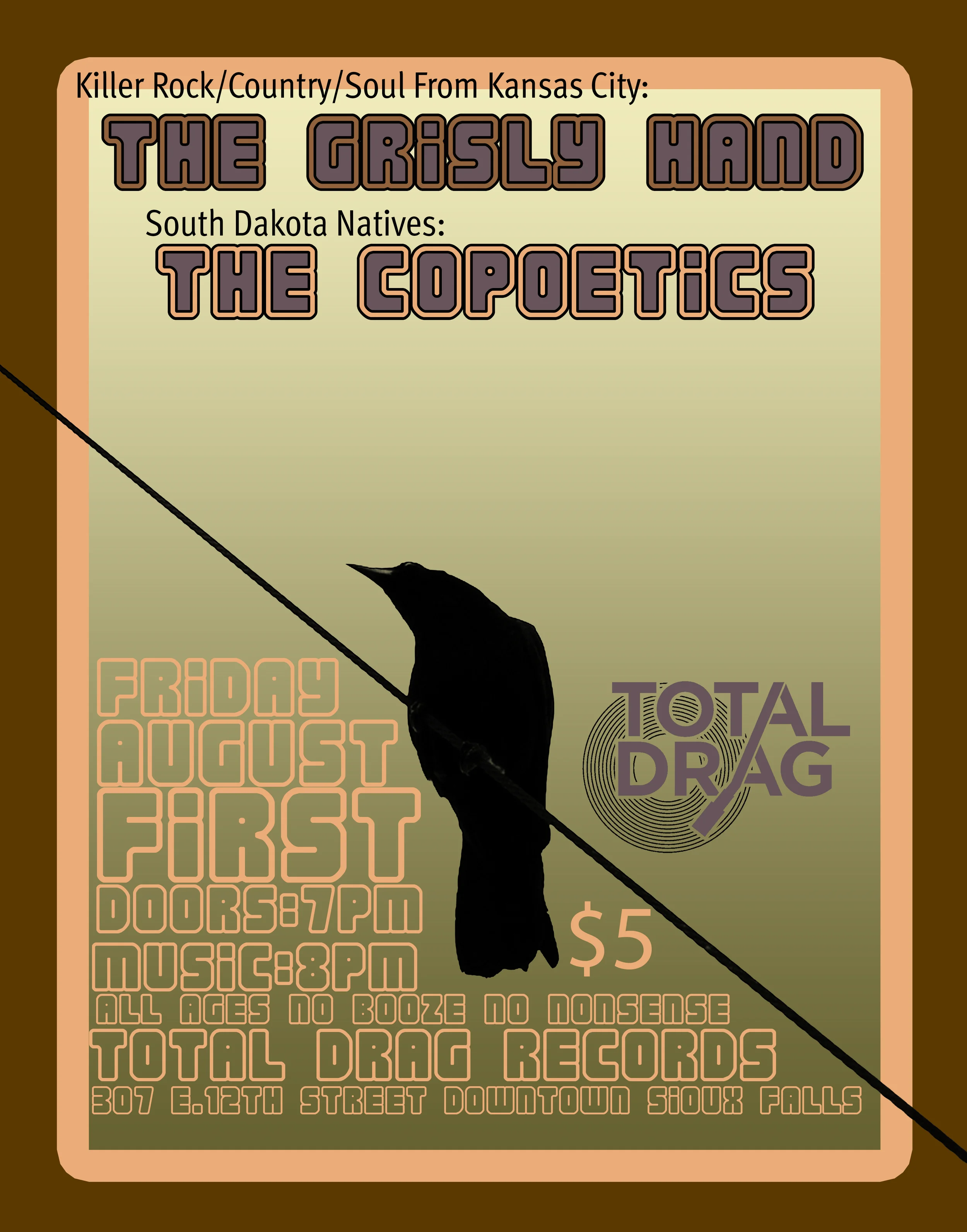 THE GRISLY HAND LIVE AT TOTAL DRAG!
