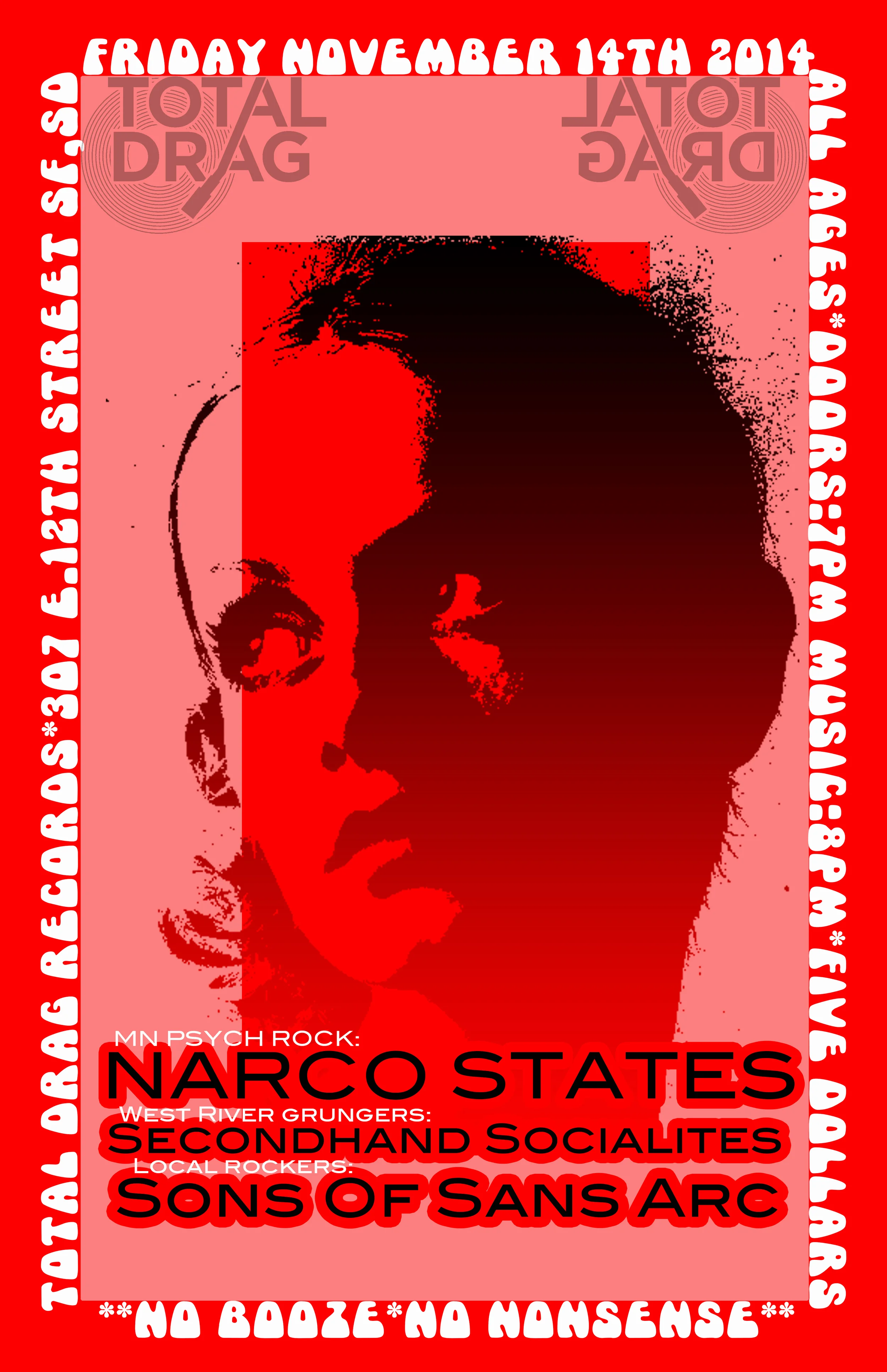 NARCO STATES W/ SONS OF SANS ARC AND SECONDHAND SOCIALITES 