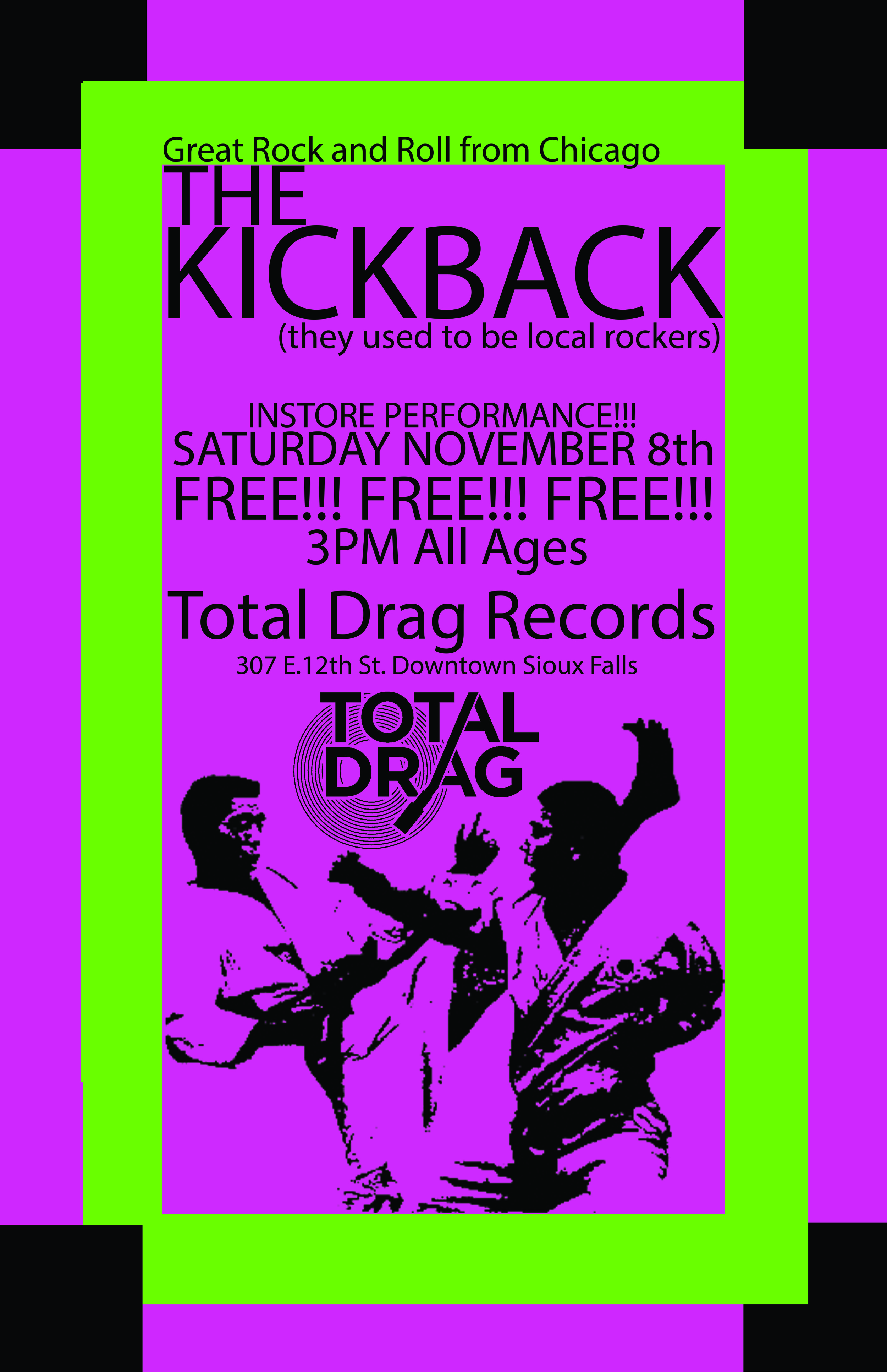 THE KICKBACK LIVE IN-STORE AFTERNOON SHOW!!