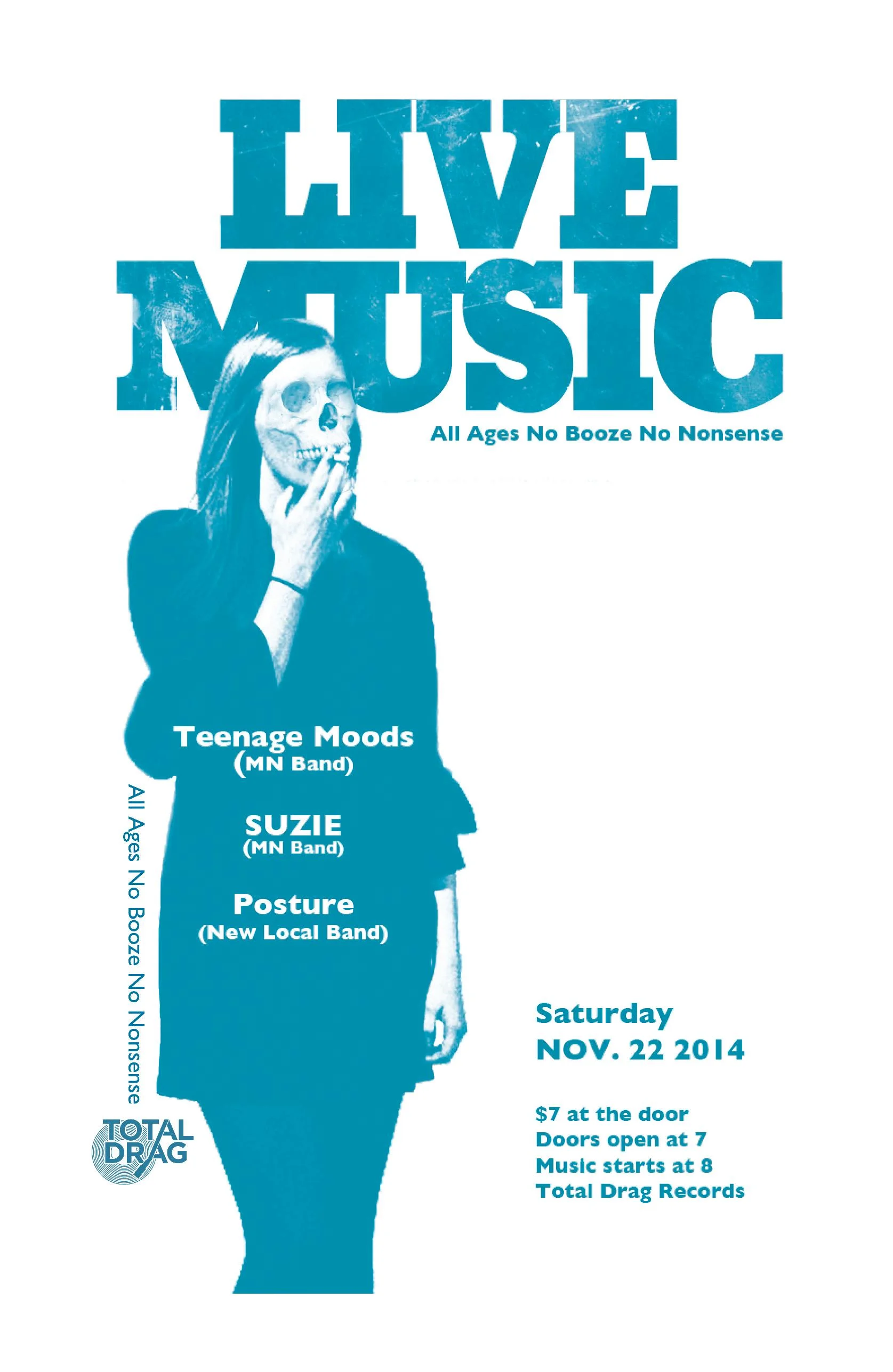 SUZIE RETURNS TO TOTAL DRAG W/ TEENAGE MOODS AND POSTURE!!