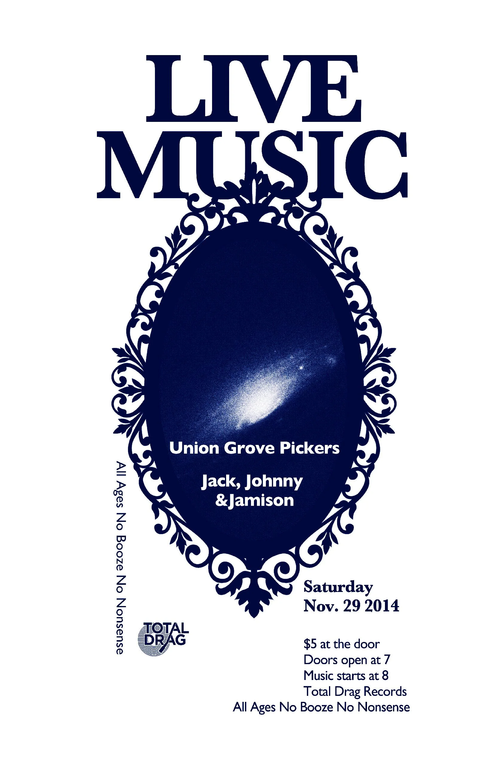 UNION GROVE PICKERS & JACK, JOHNNY AND JAMISON LIVE AT TOTAL DRAG!