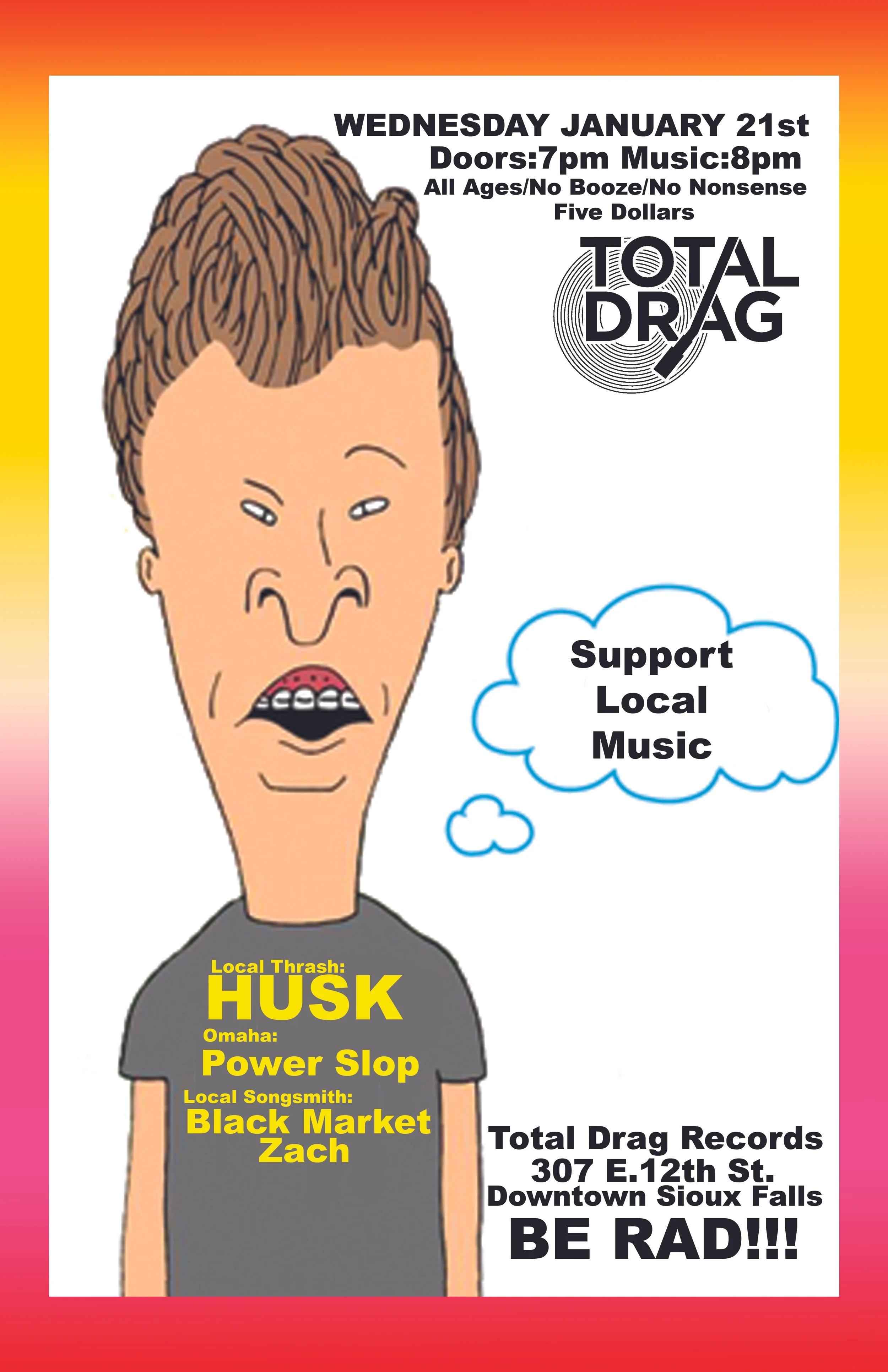 HUSK - POWERSLOP - BLACK MARKET ZACH LIVE AT TOTAL DRAG!!