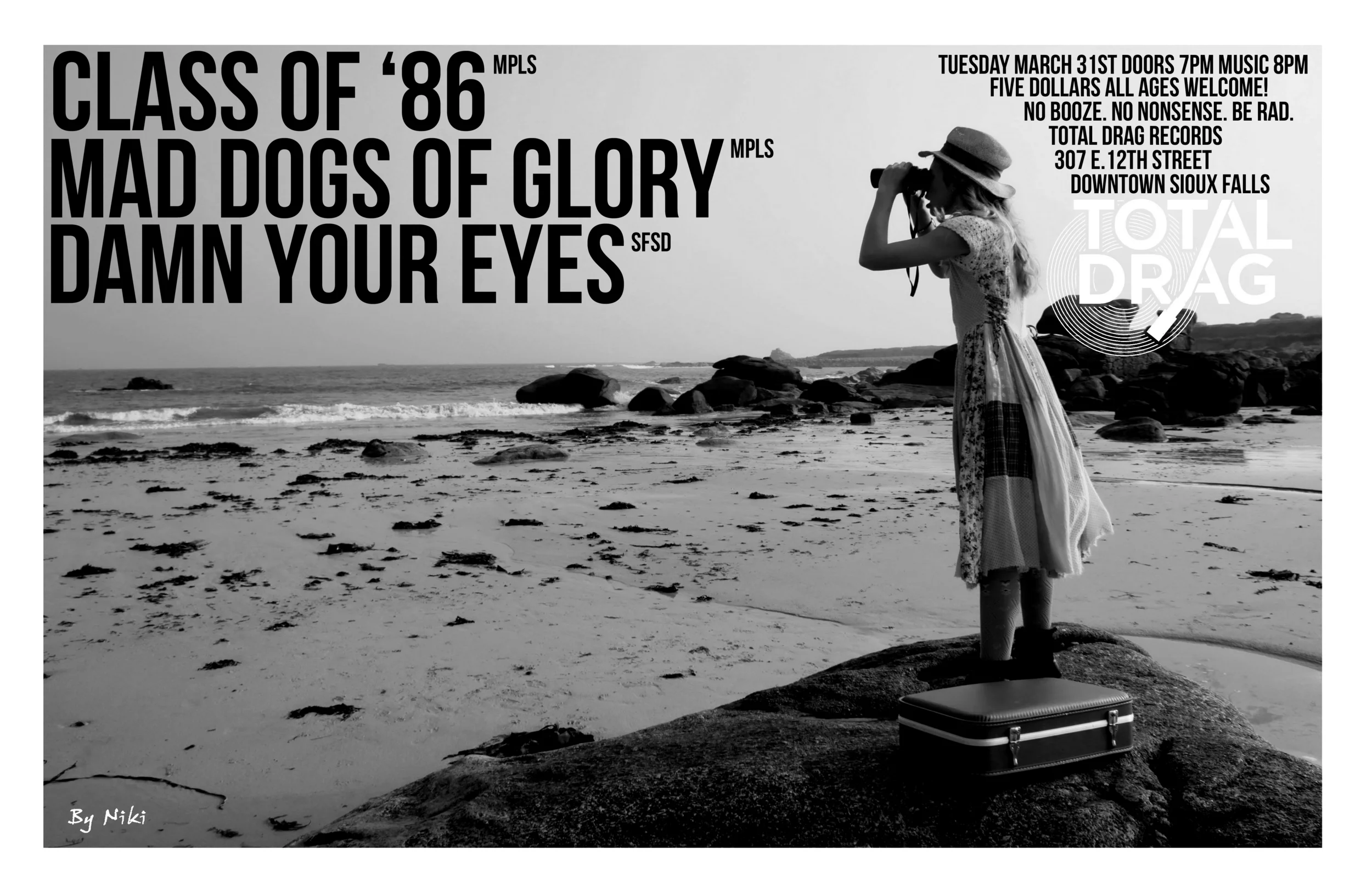 CLASS OF '86 - MAD DOGS OF GLORY - DAMN YOUR EYES LIVE AT TOTAL DRAG