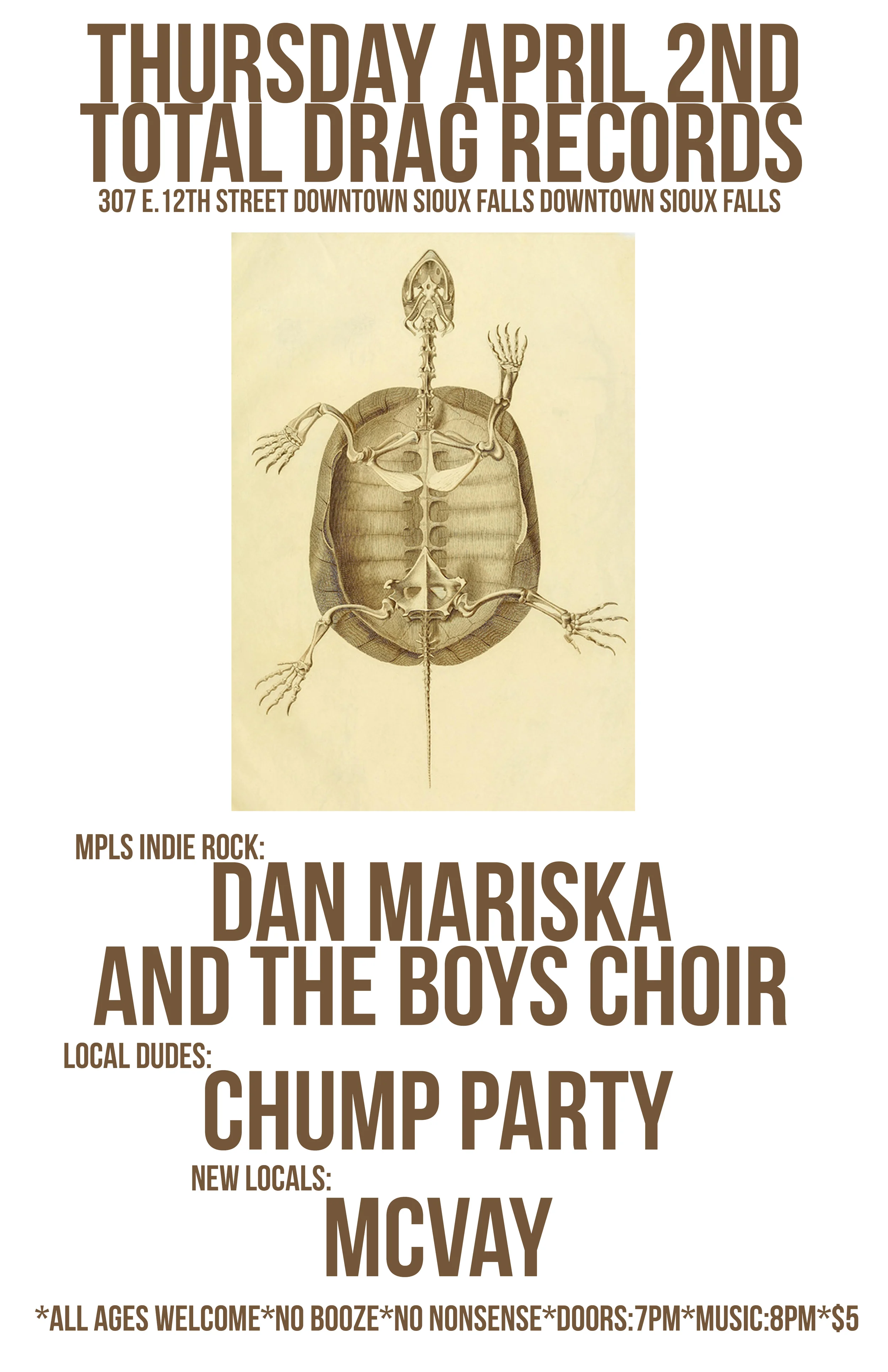 DAN MARISKA & THE BOYS CHOIR - CHUMP PARTY - MCVAY