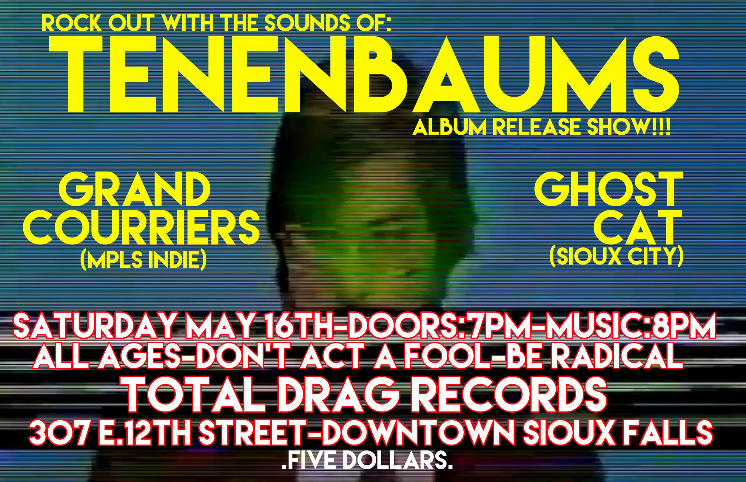 TENENBAUMS CD RELEASE w/ GRAND COURRIERS AND GHOST CAT!!