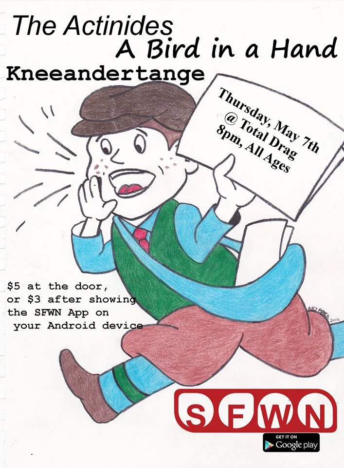 THE ACTINIDES - A BIRD IN A HAND - KNEEANDERTAGNE