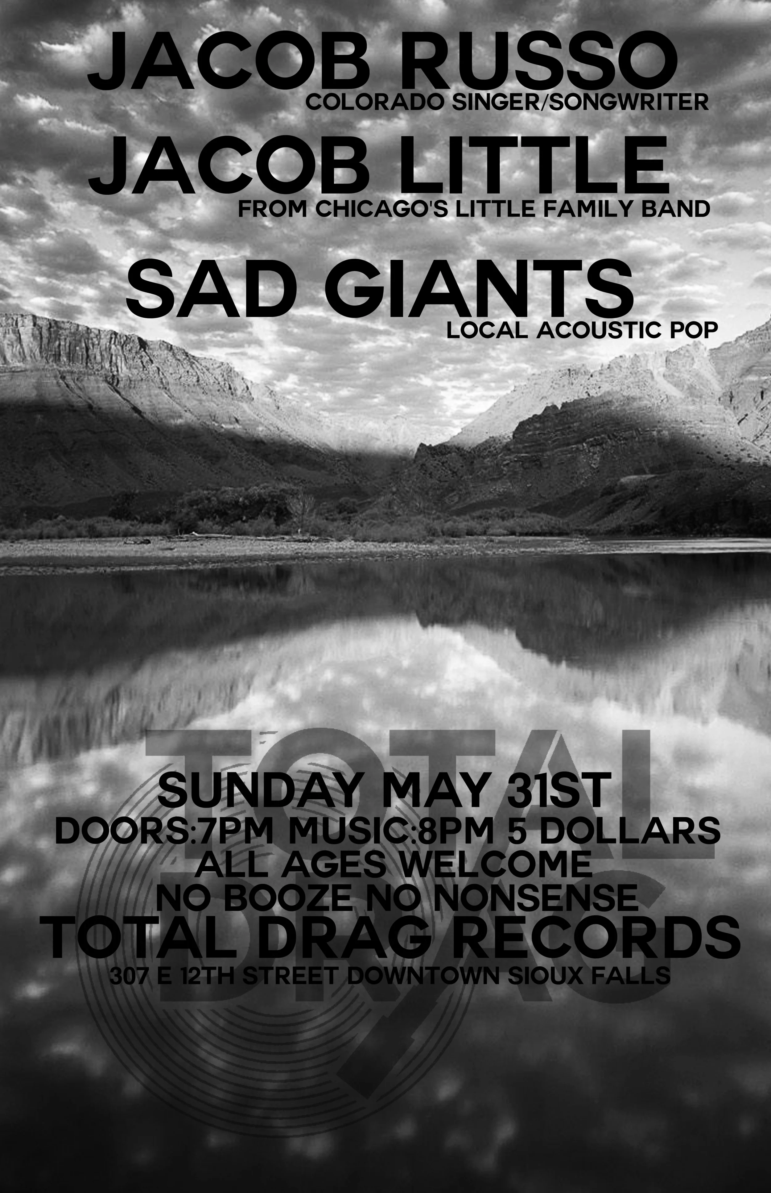 JACOB RUSSO - JACOB LITTLE - LIVE AT TOTAL DRAG!