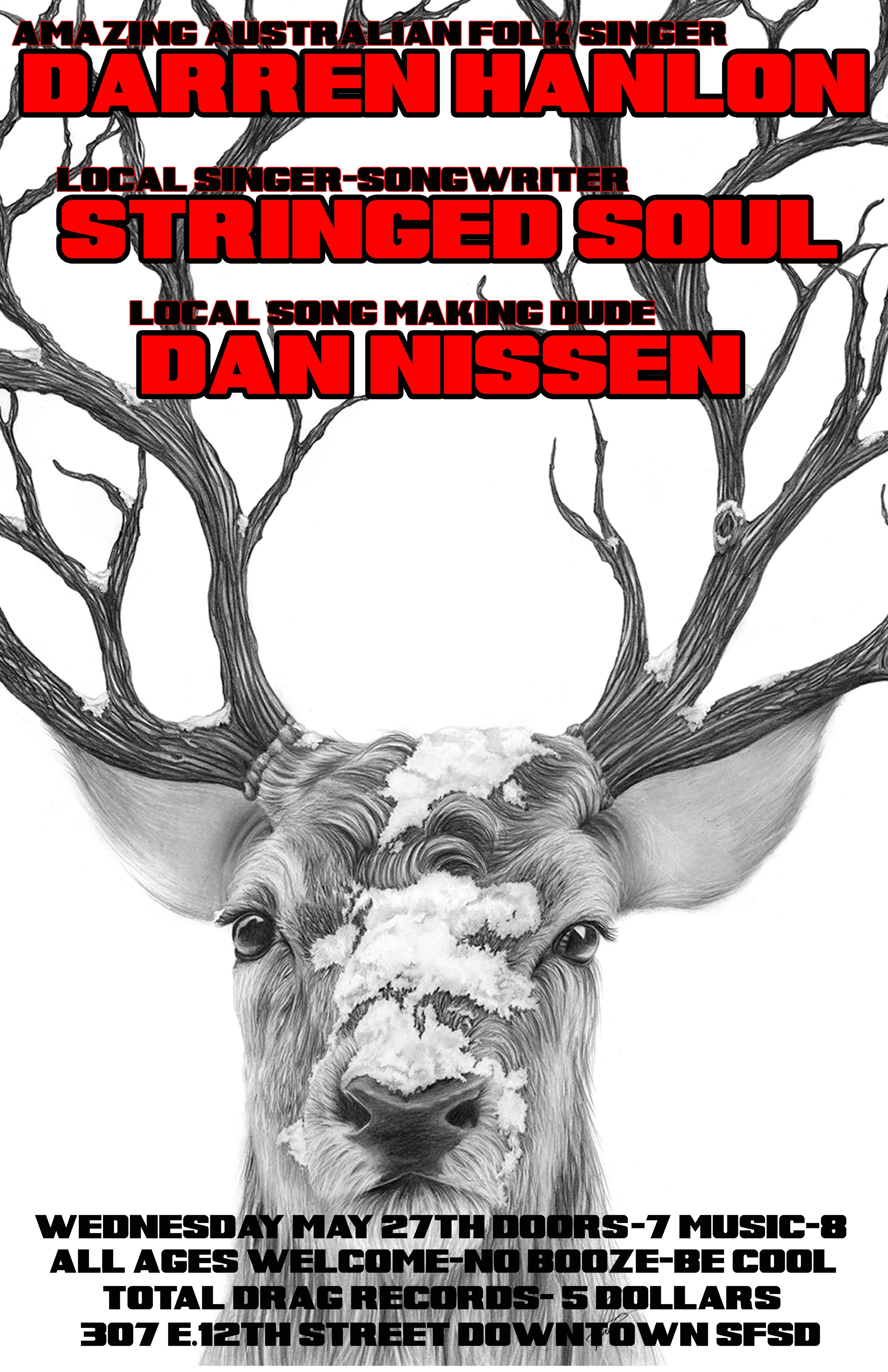 DARREN HANLON LIVE AT TOTAL DRAG!!