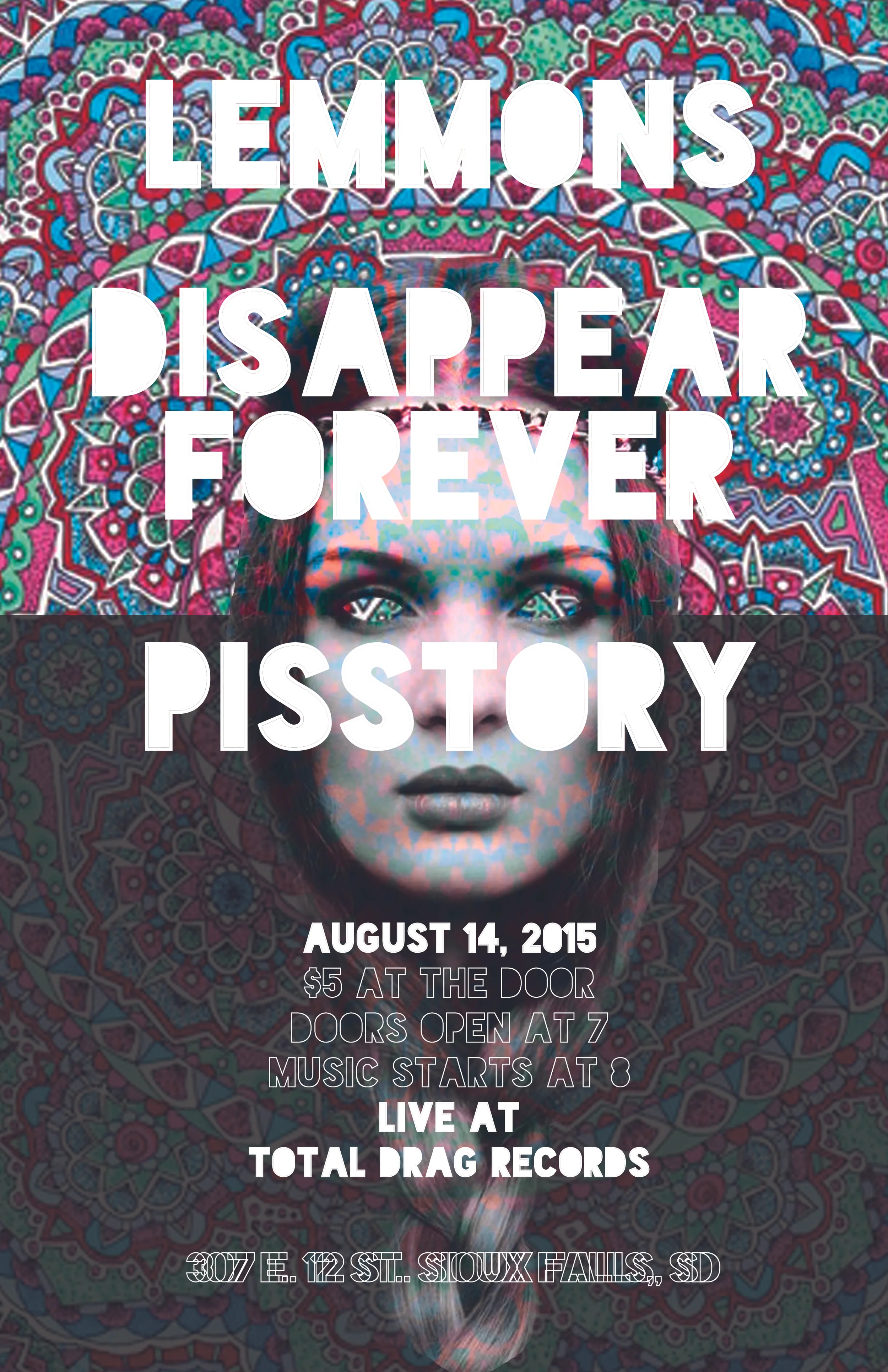 DISAPPEAR FOREVER - PISSTORY - LEMMONS