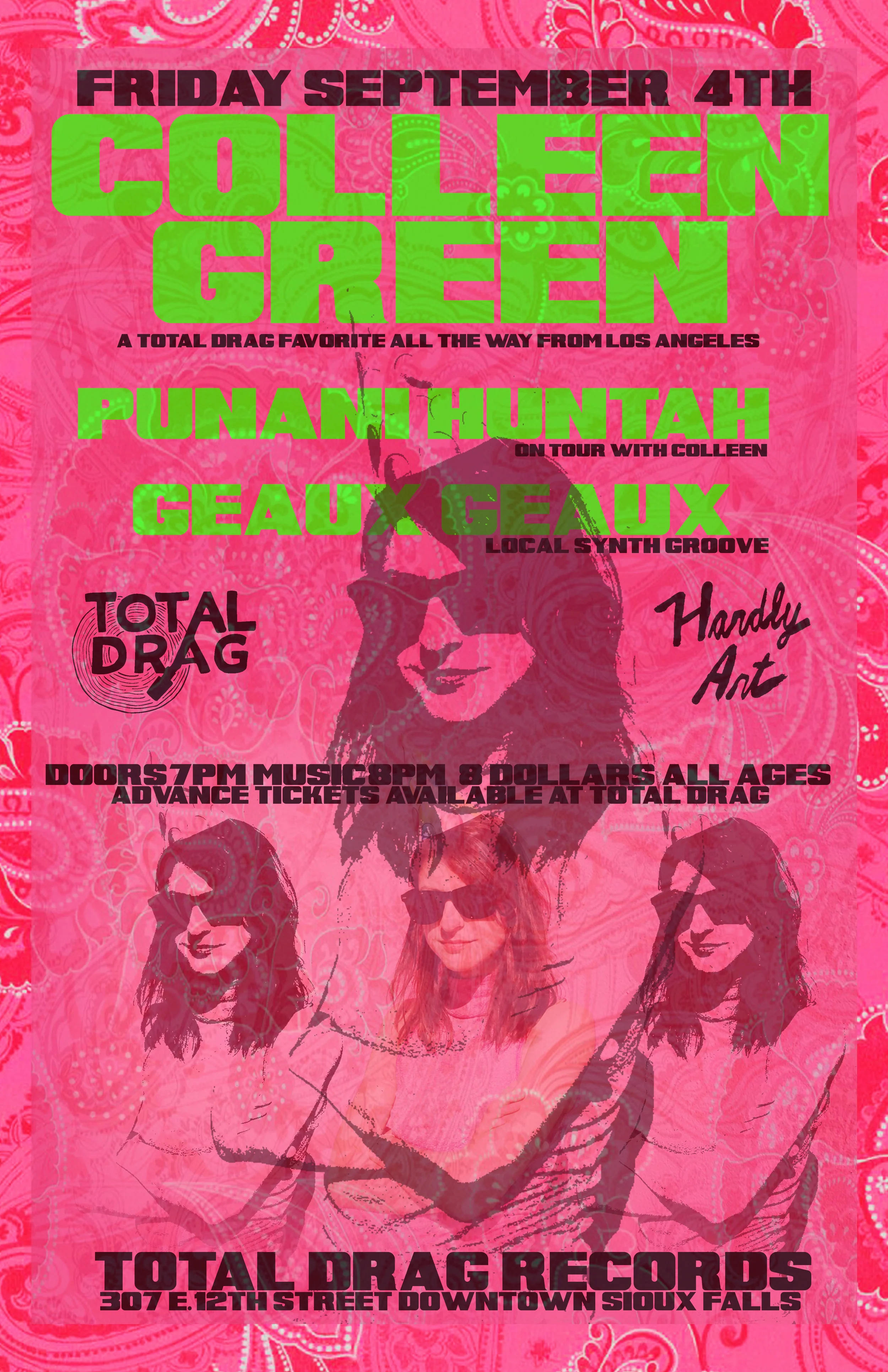 COLLEEN GREEN LIVE AT TOTAL DRAG!!
