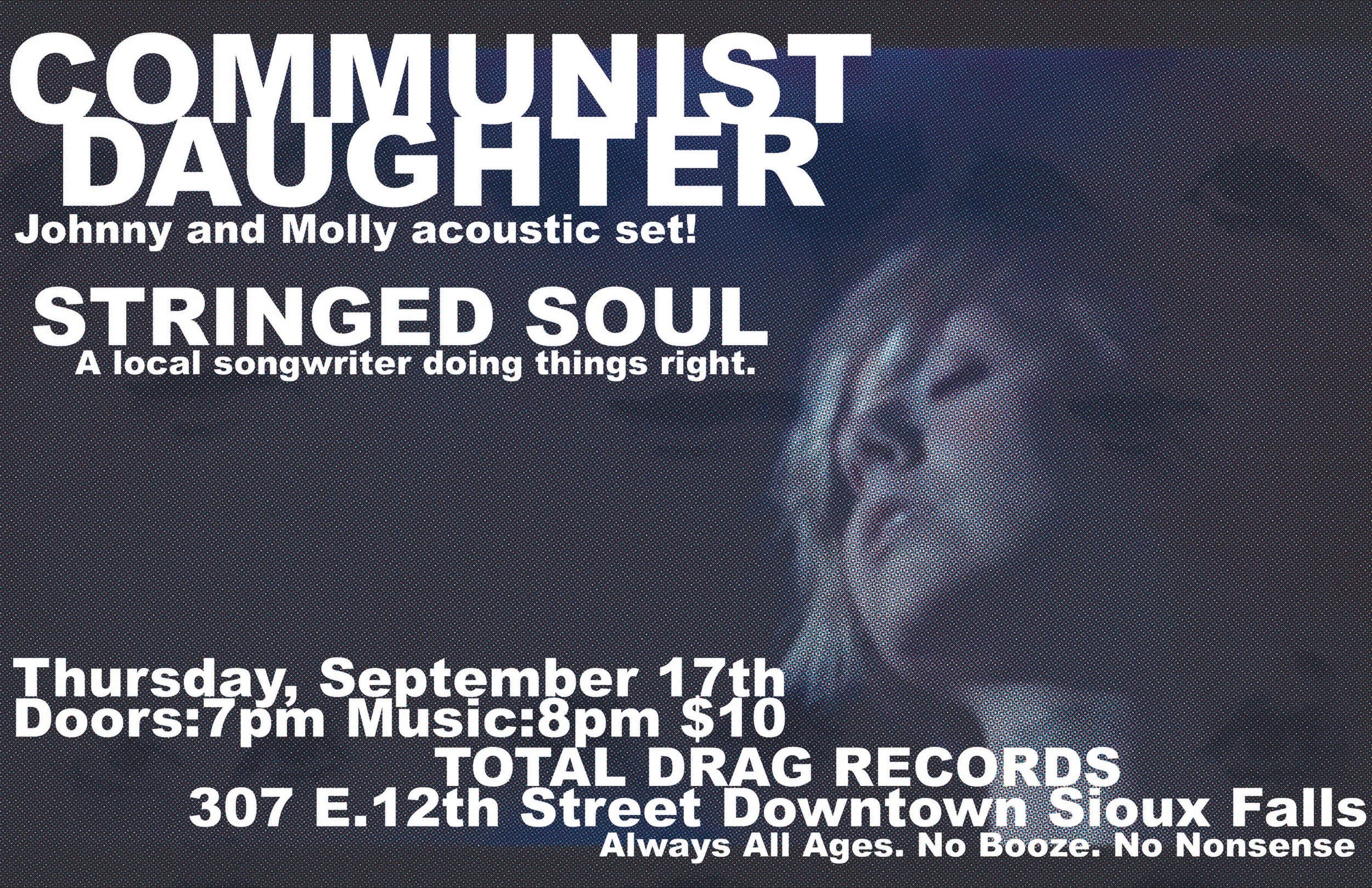 JOHNNY AND MOLLY (COMMUNIST DAUGHTER) RETURN TO TOTAL DRAG!