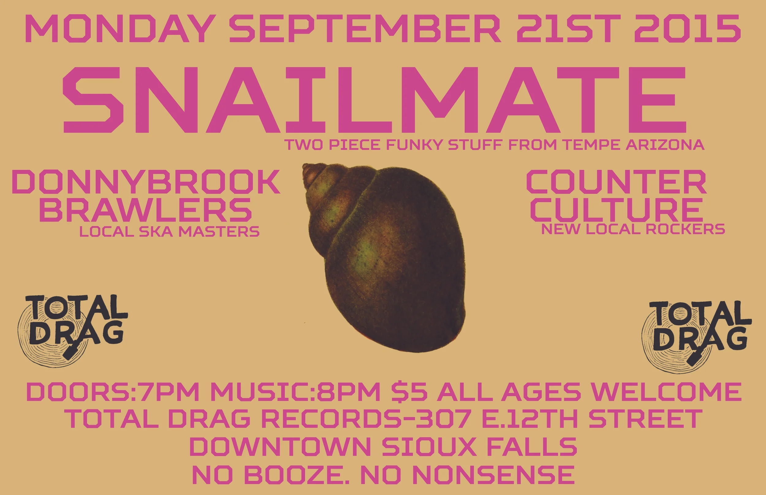 SNAILMATE - DONNYBROOK BRAWLERS - COUNTER CULTURE