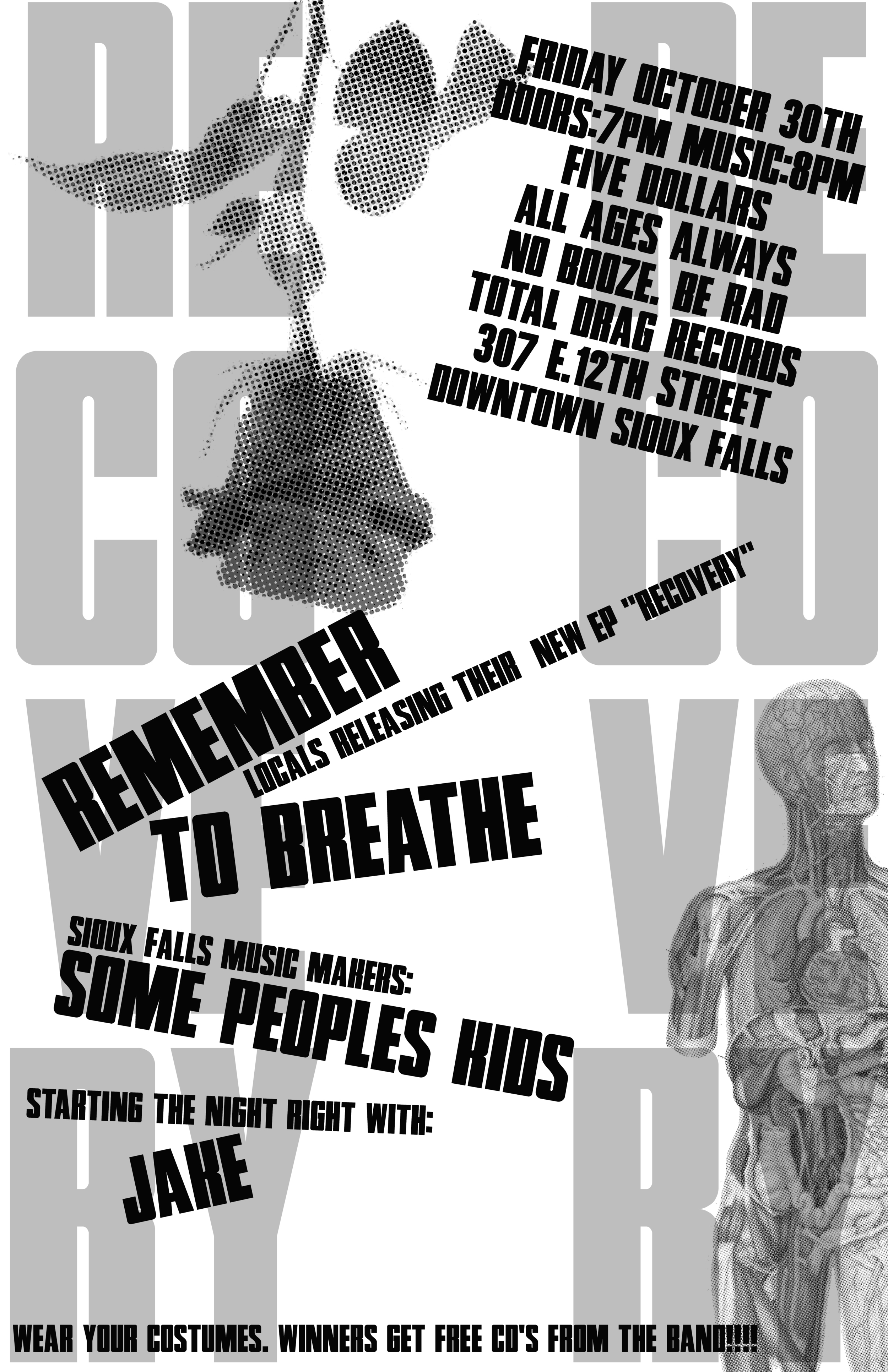 REMEMBER TO BREATHE EP RELEASE SHOW AT TOTAL DRAG!!