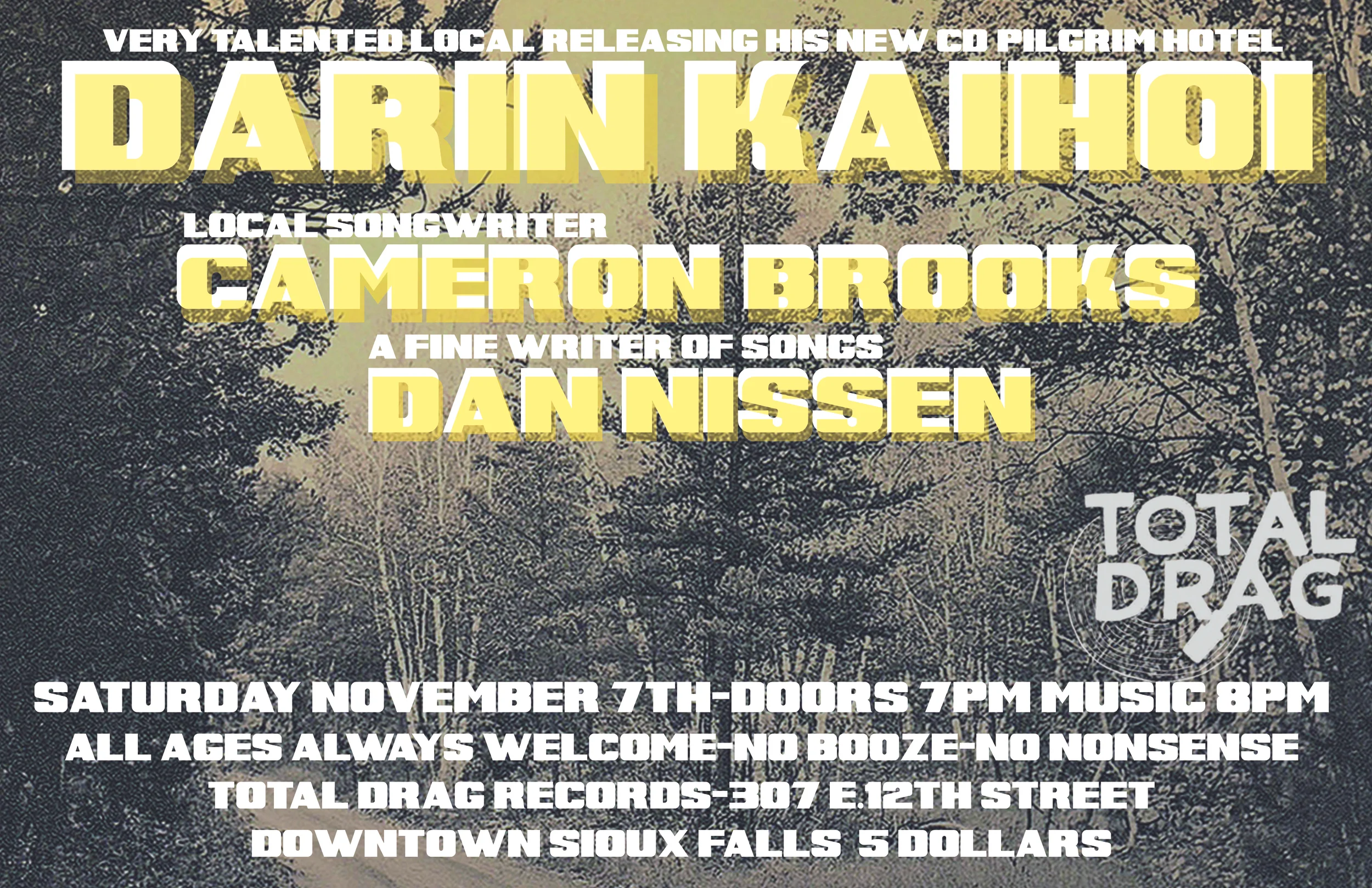 DARIN KAIHOI ALL AGES CD RELEASE SHOW!!