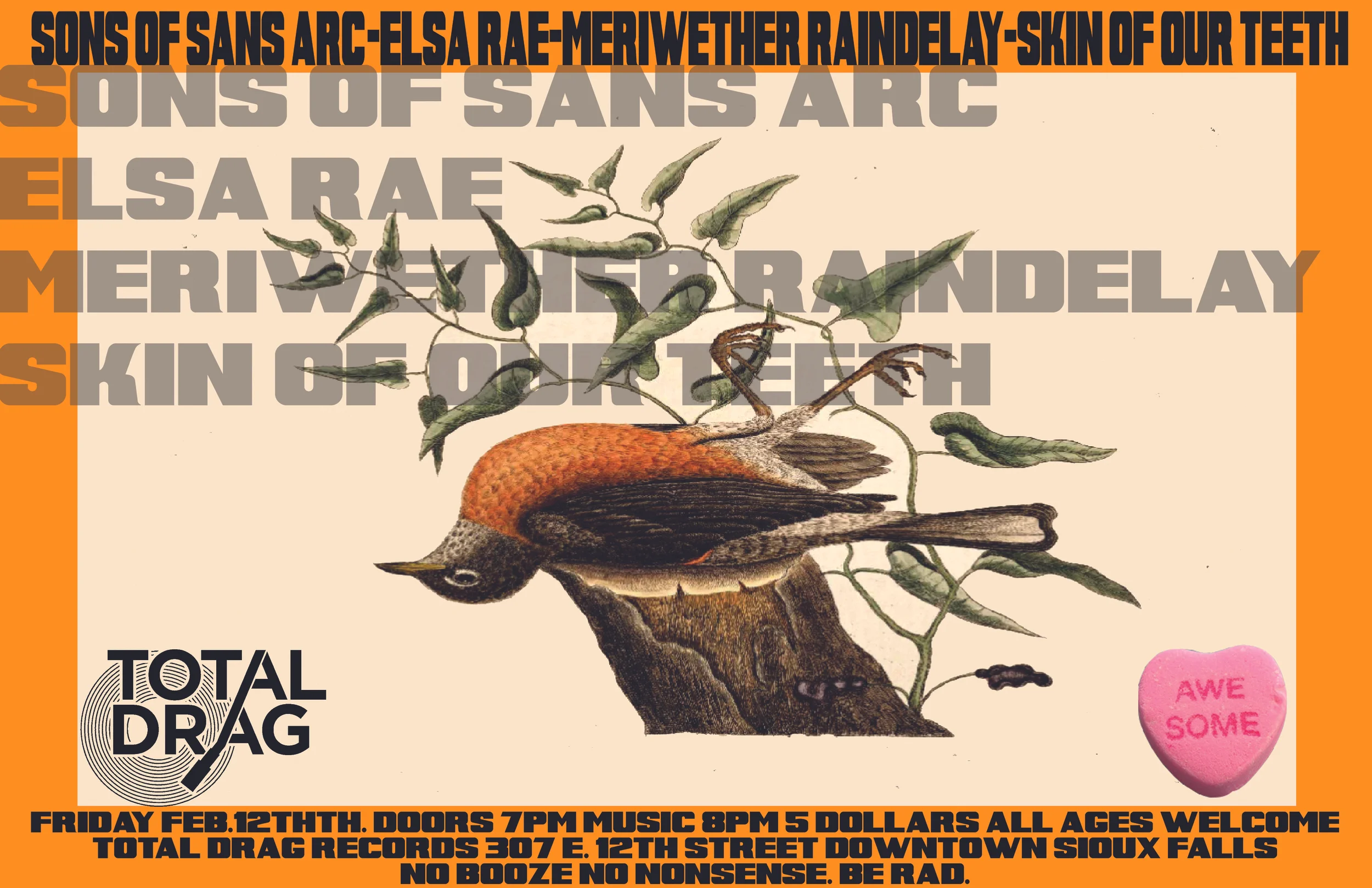 SONS OF SANS ARC - ELSA RAE - MERIWETHER RAINDELAY - SKIN OF OUR TEETH