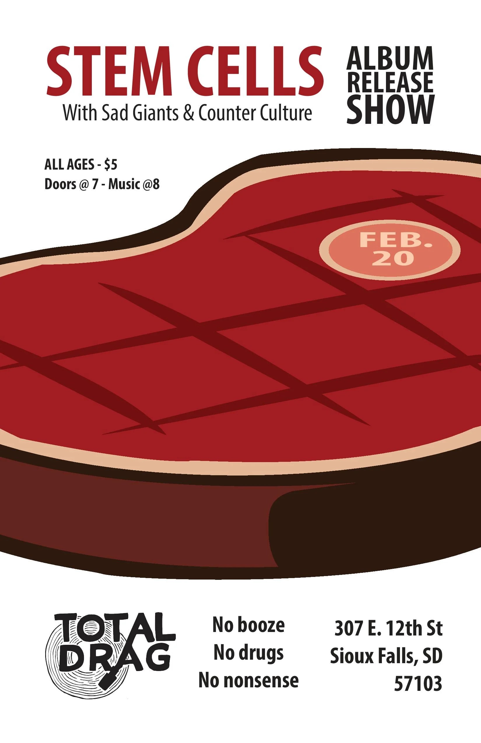 THE STEM CELLS EP RELEASE SHOW!!