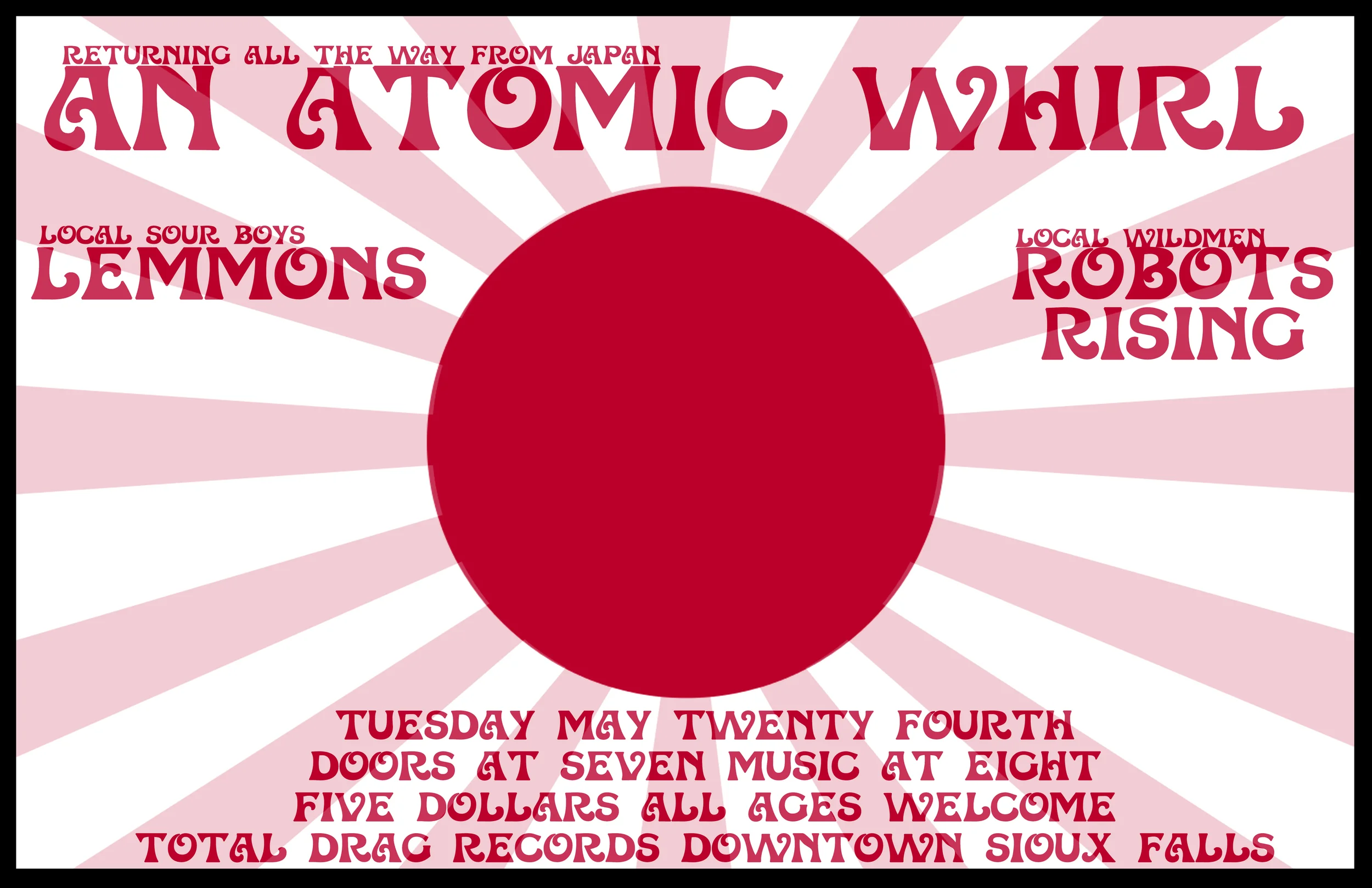 AN ATOMIC WHIRL RETURNS TO TOTAL DRAG!!