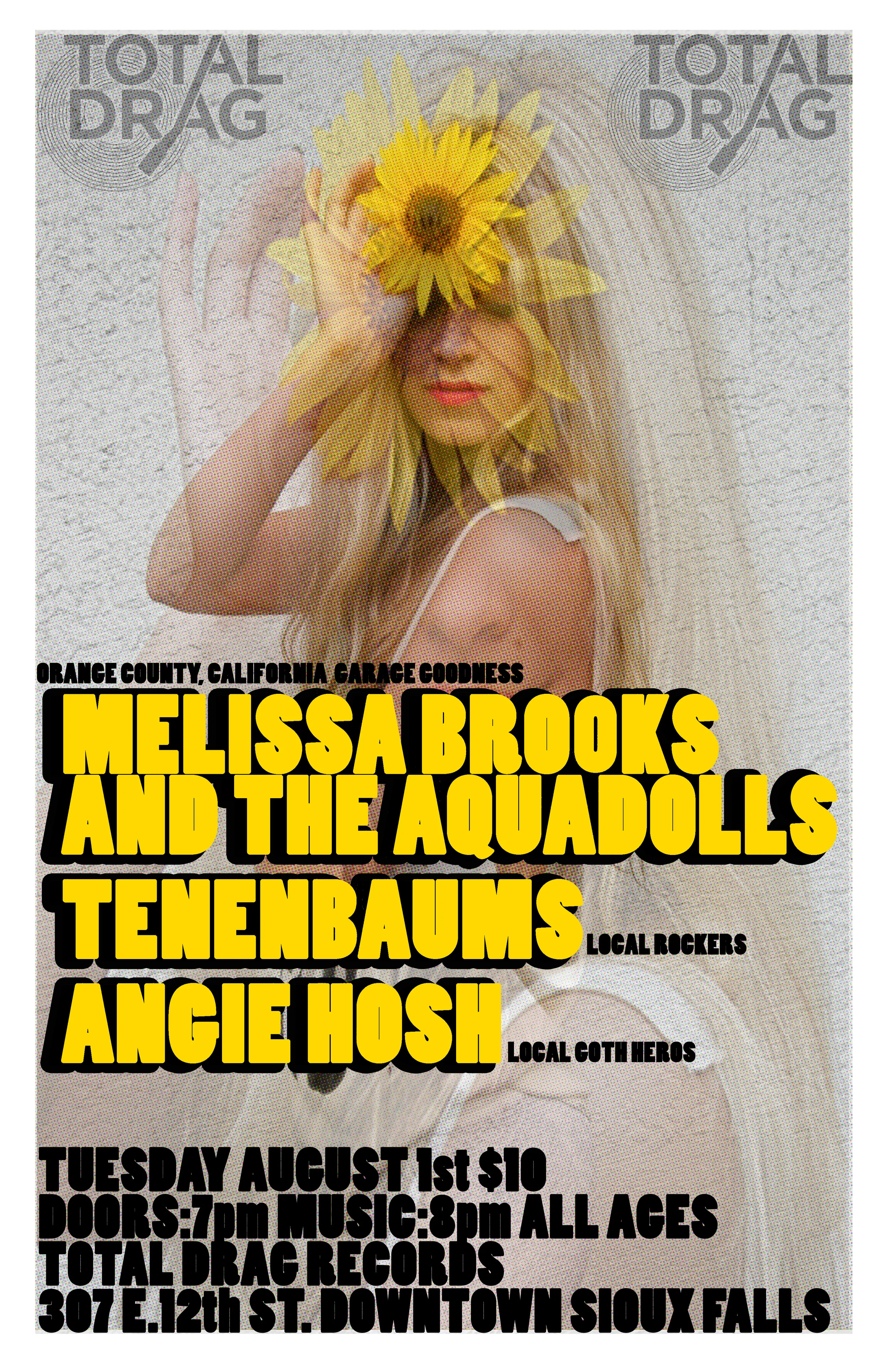 MELISSA BROOKS and the AQUADOLLS LIVE AT TOTAL DRAG!!