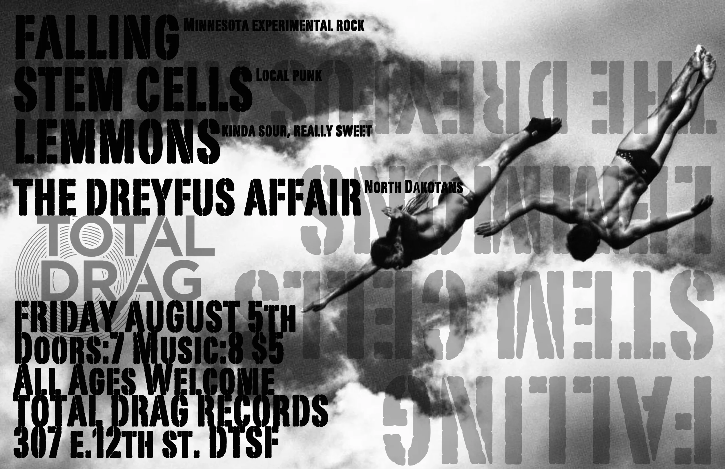 FALLING - STEM CELLS - LEMMONS - THE DREYFUS AFFAIR