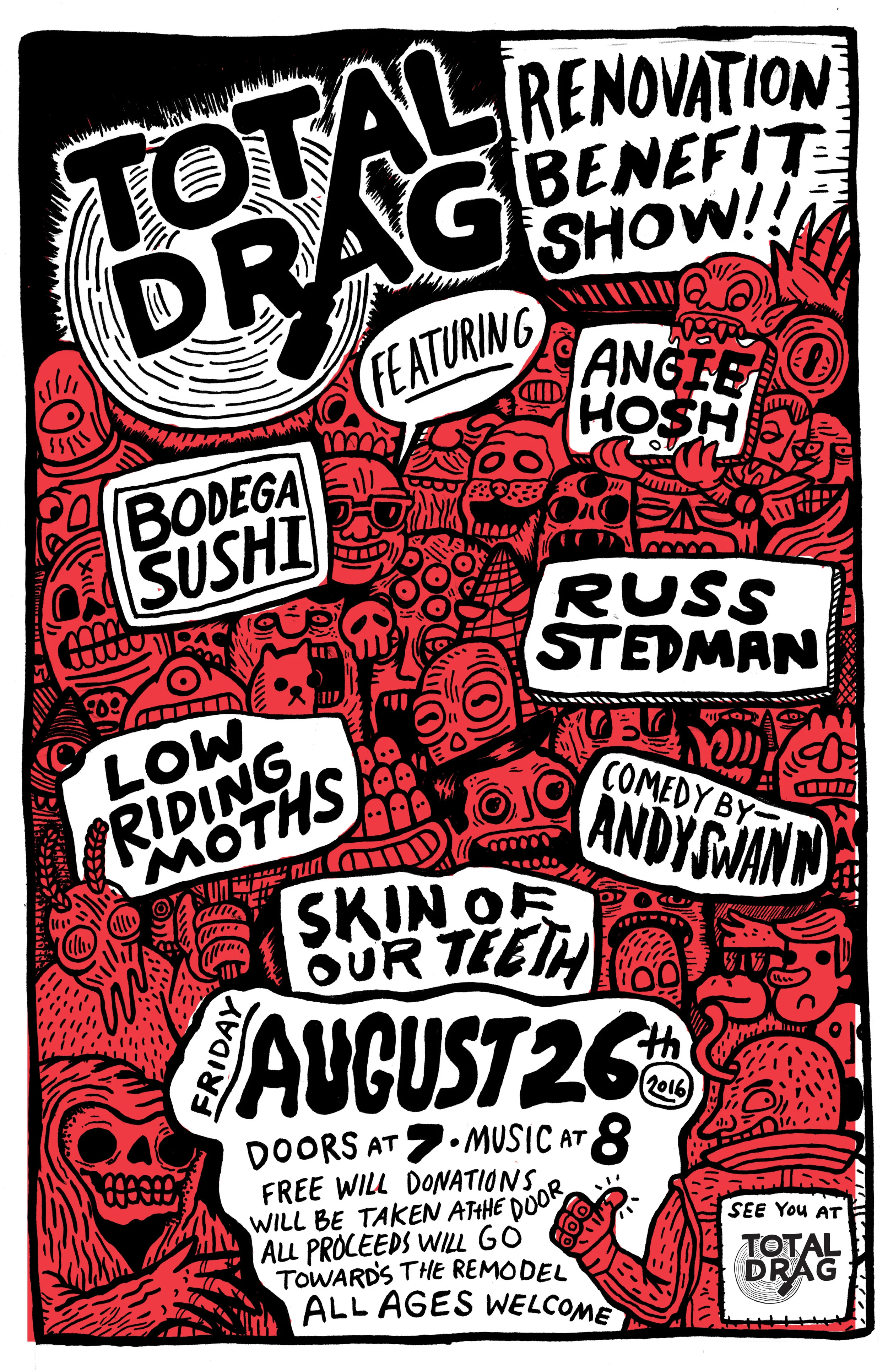 TOTAL DRAG RENOVATION BENEFIT SHOW!