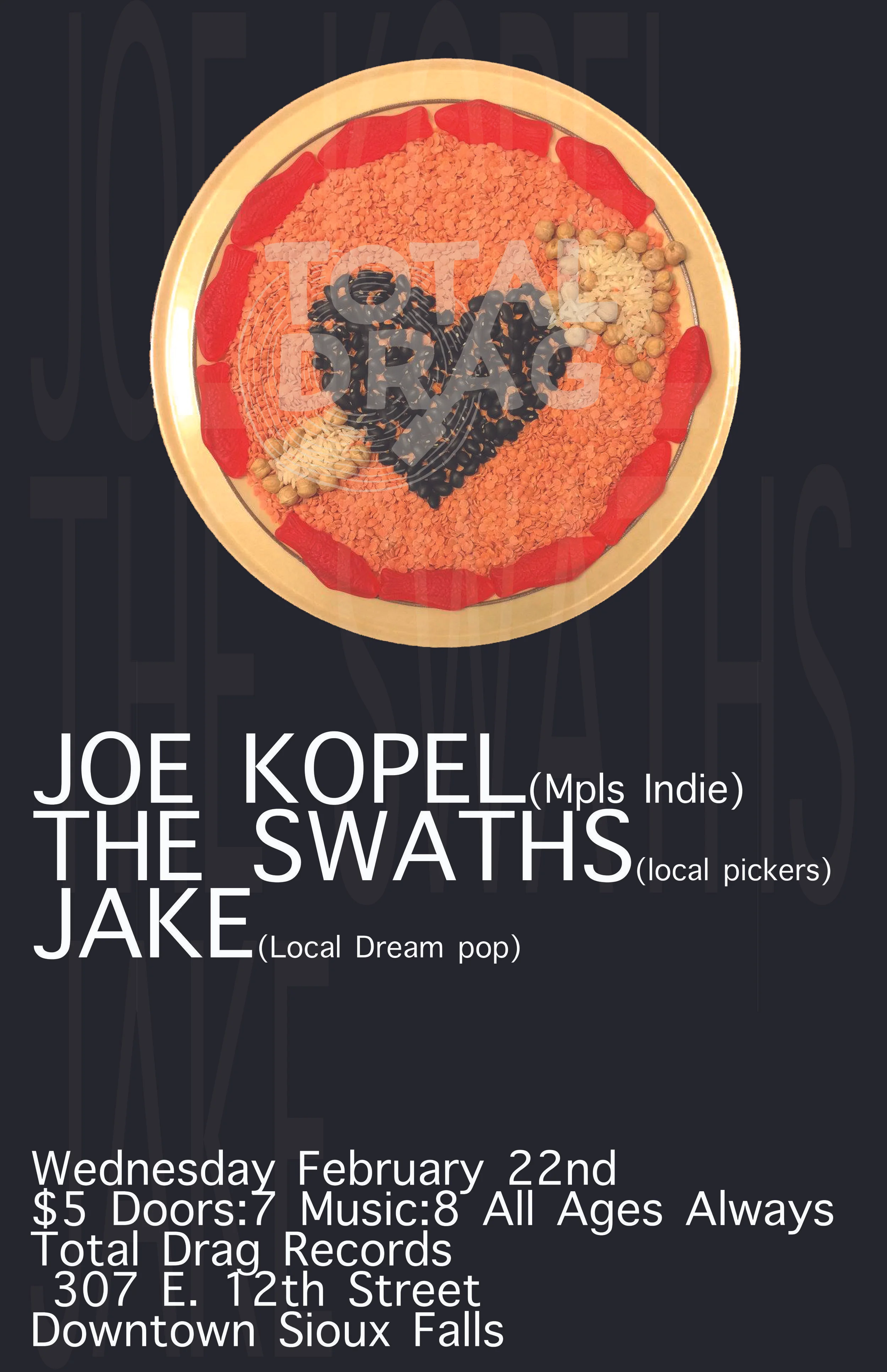 JOE KOPEL - THE SWATHS LIVE!