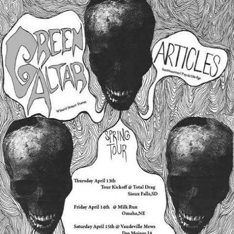 GREEN ALTAR - ARTICLES TOUR KICKOFF!