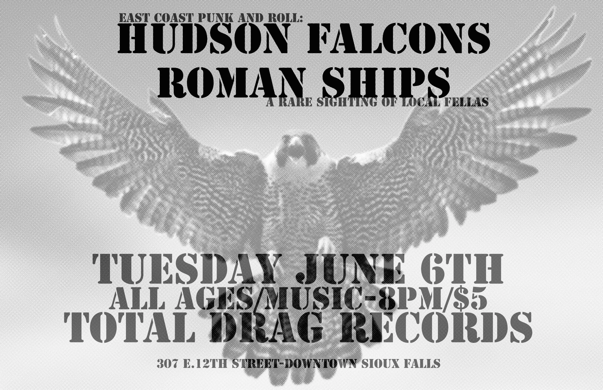 HUDSON FALCONS - ROMAN SHIPS
