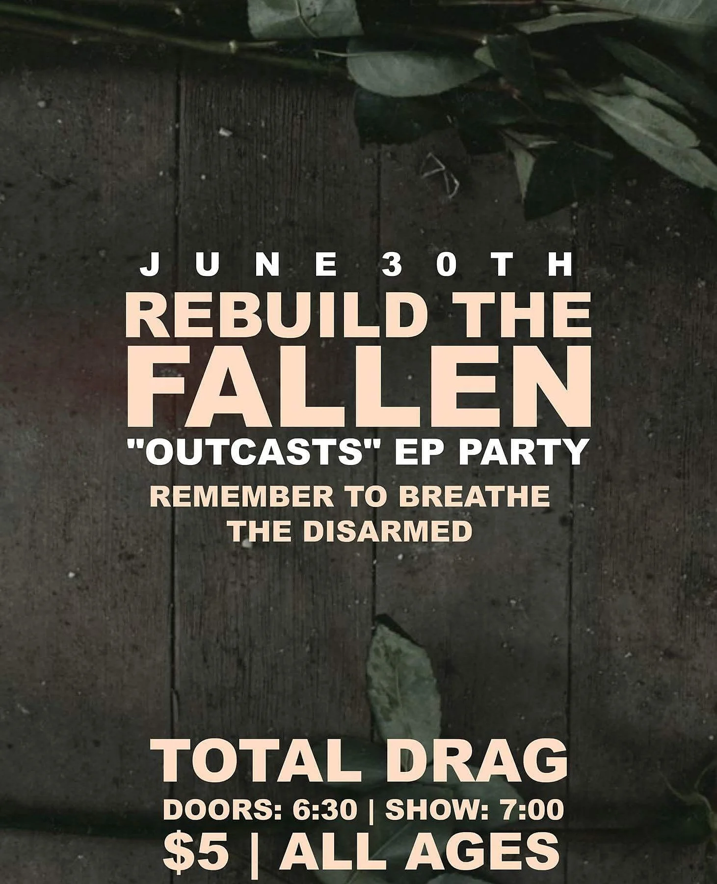 REBUILD THE FALLEN ALBUM RELEASE!
