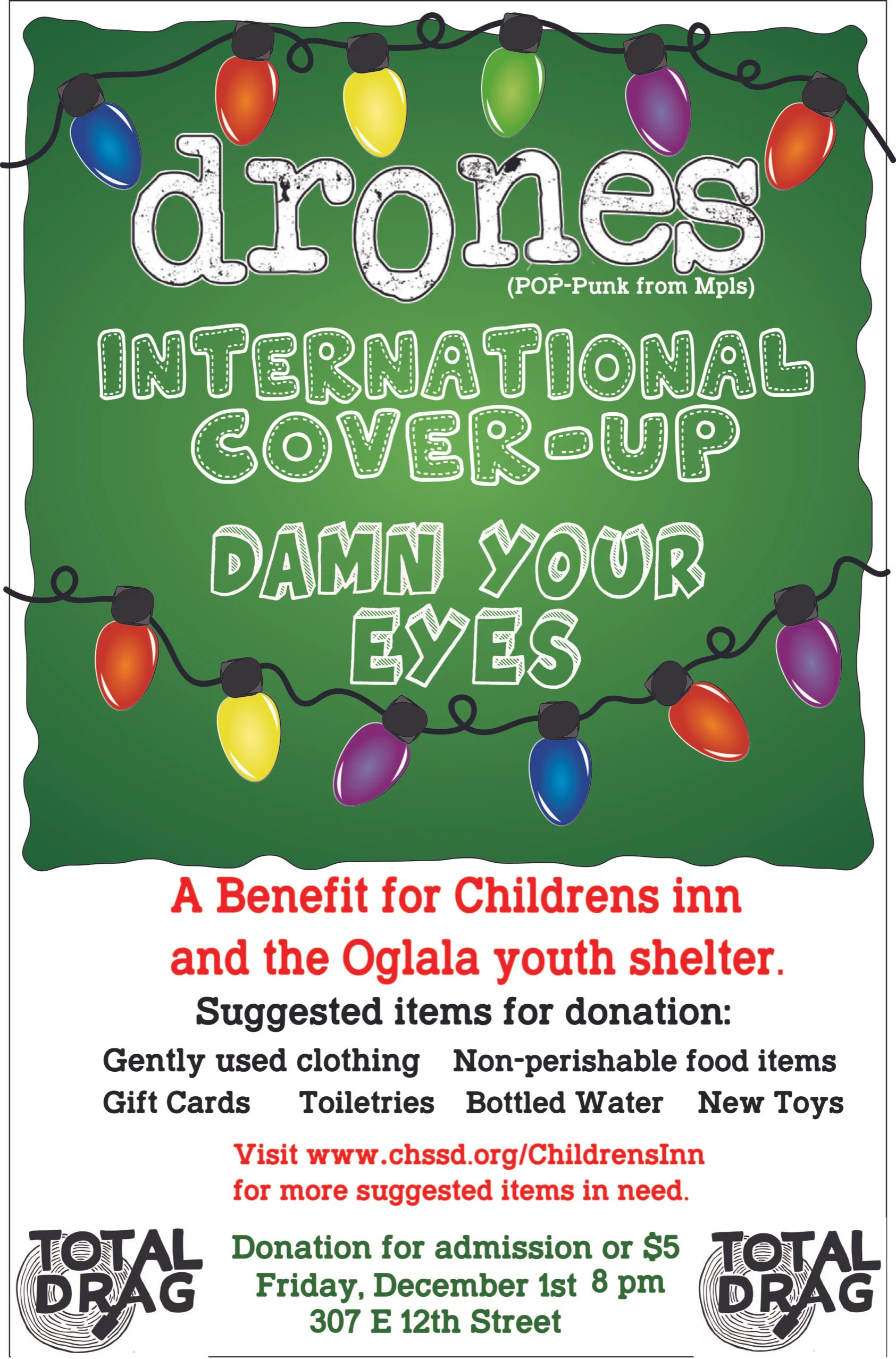 TOY DRIVE BENEFIT SHOW! 