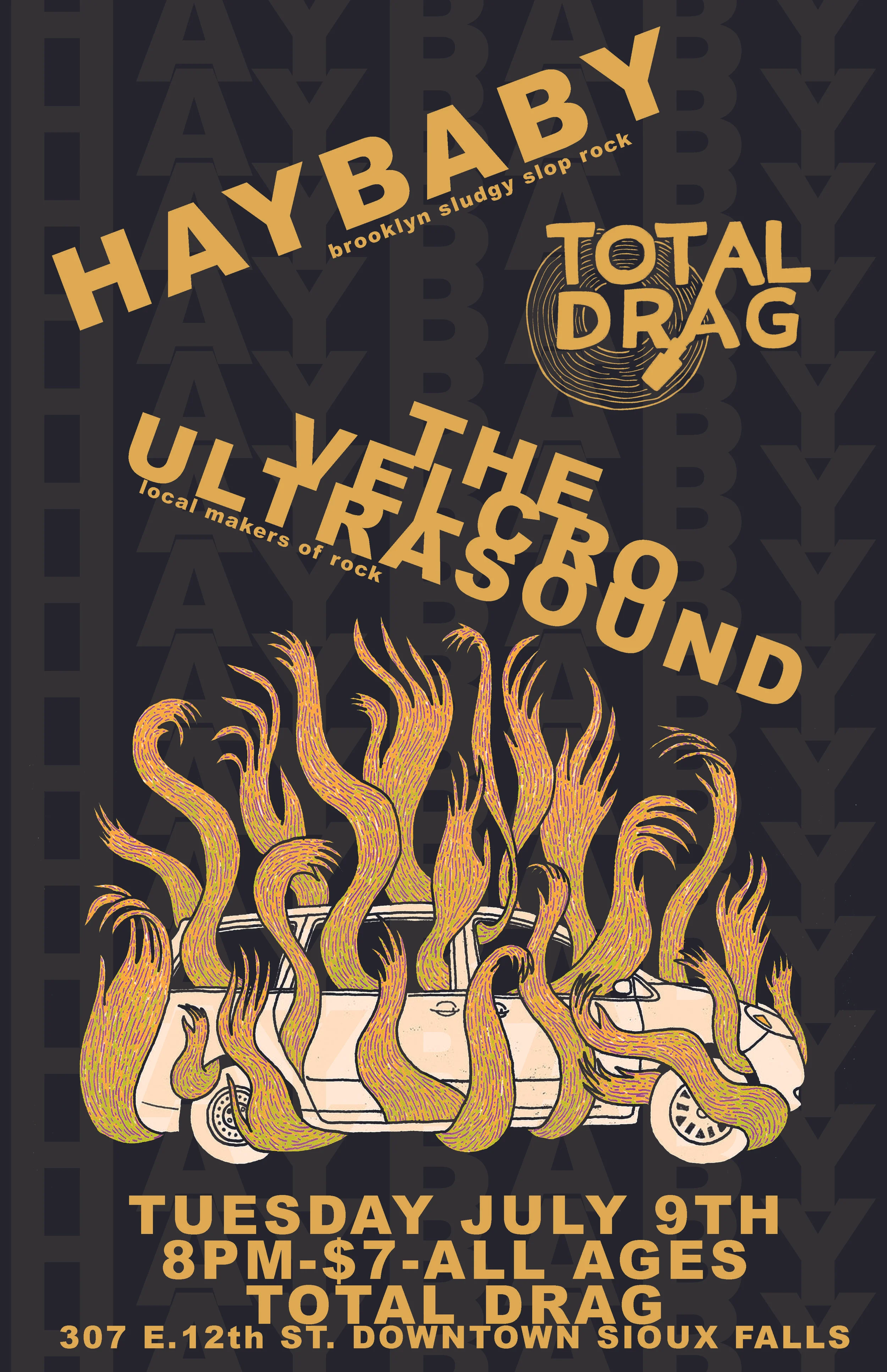 HAYBABY - THE VELCRO ULTRASOUND LIVE!