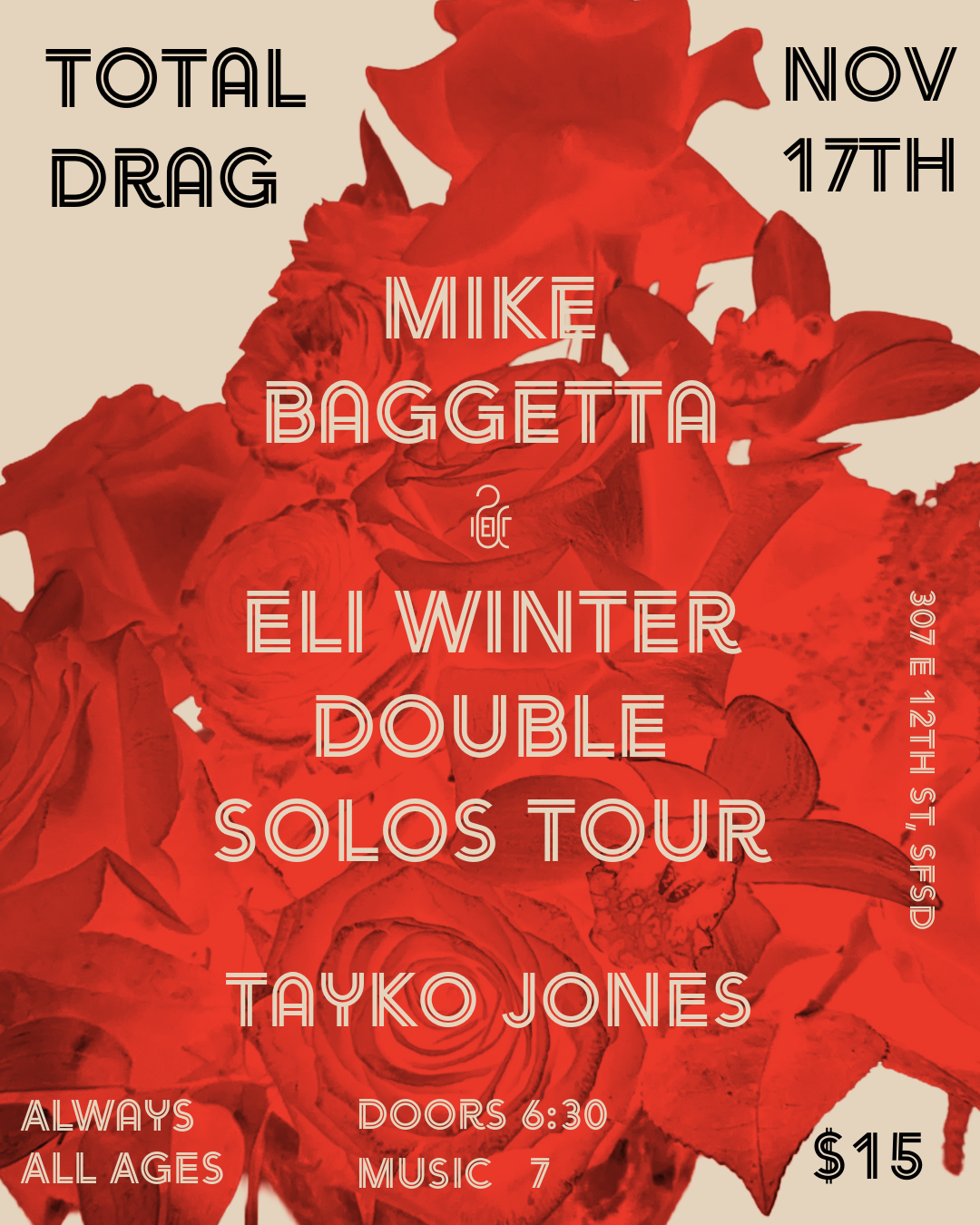 MIKE BAGGETTA &amp; ELI WINTER DOUBLE SOLOS TOUR!