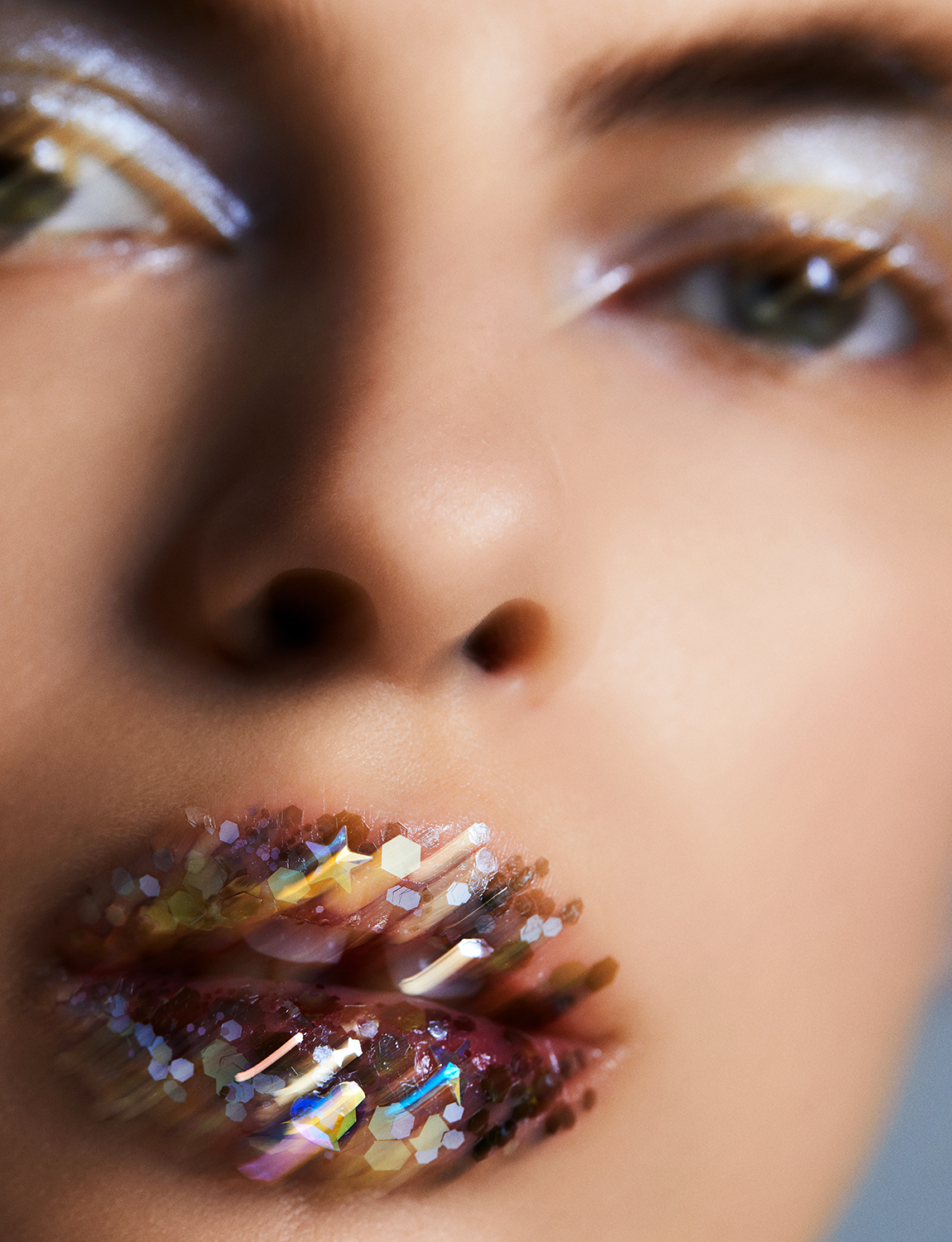 Holiday Glitter Beauty Editorial with Amy Black... — Bri Johnson Studios