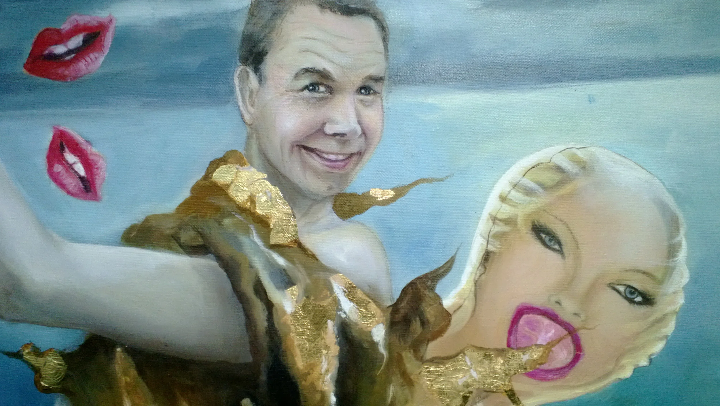 Jeff Koons & Damien Hirst share  the art market