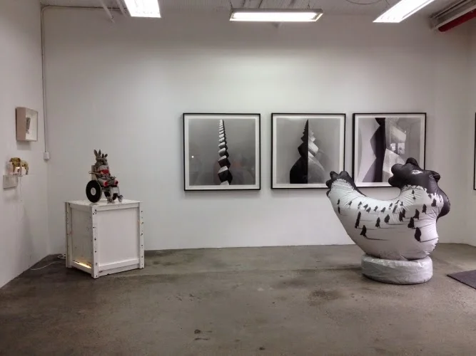 Shirin Neshat chick at ART3 gallery, NYC