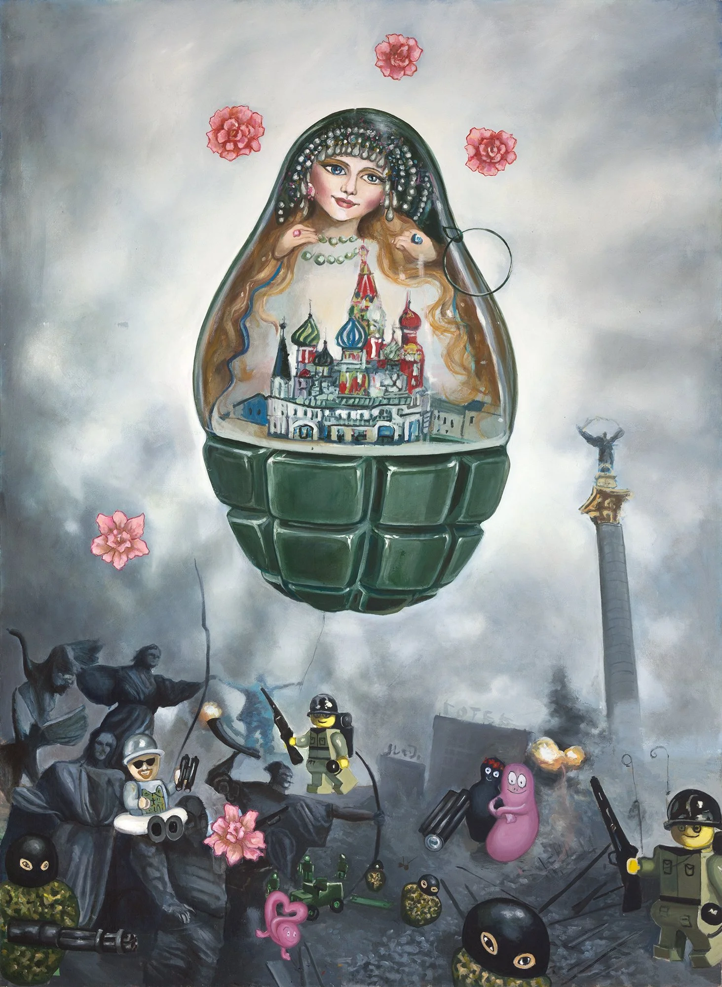 Curylo Julia - Madonna na granacie, 2015, olej plotno, 205x150cm [fot Adam Gut] prev 2000px.jpg