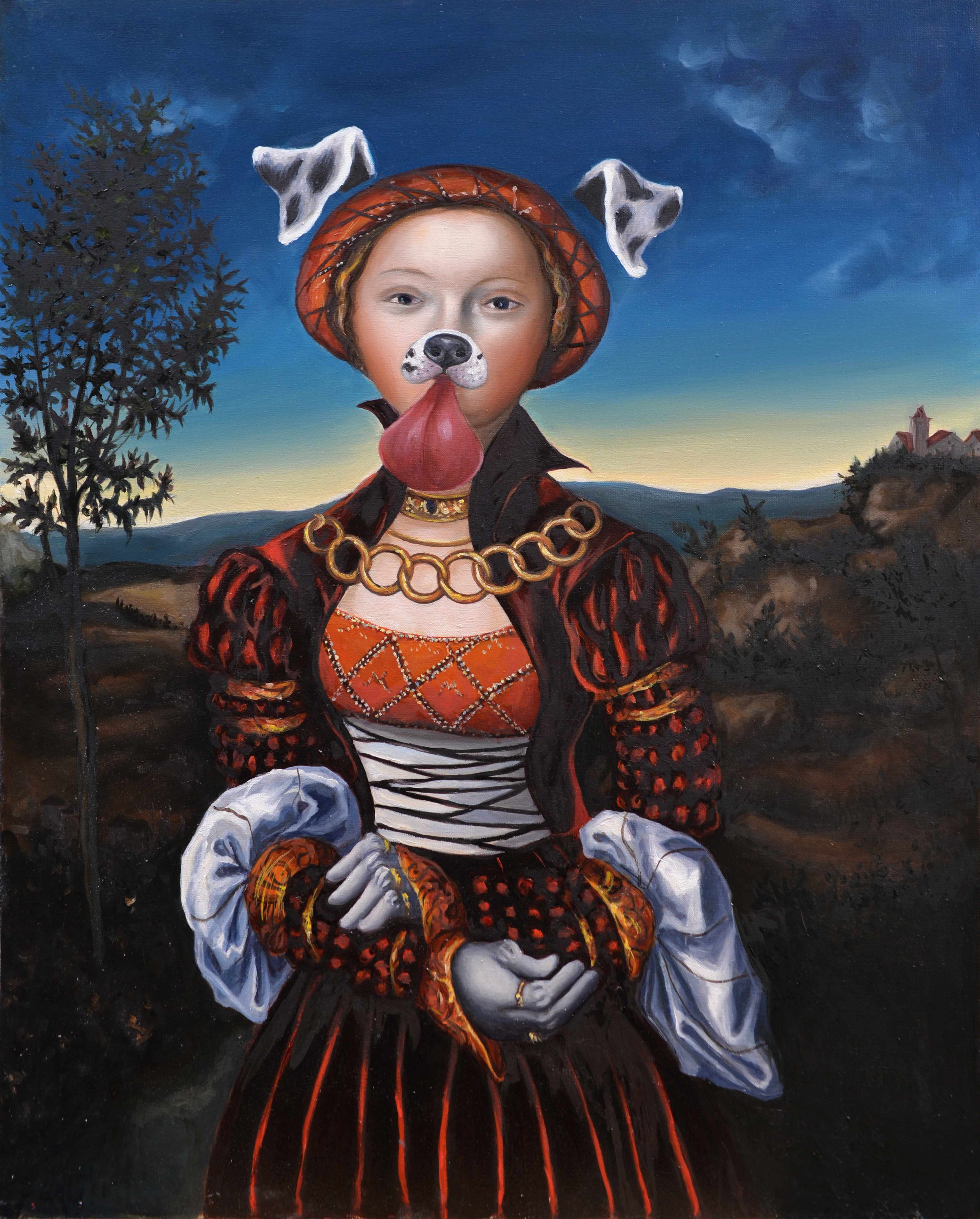 Portrait with filter (doggy)