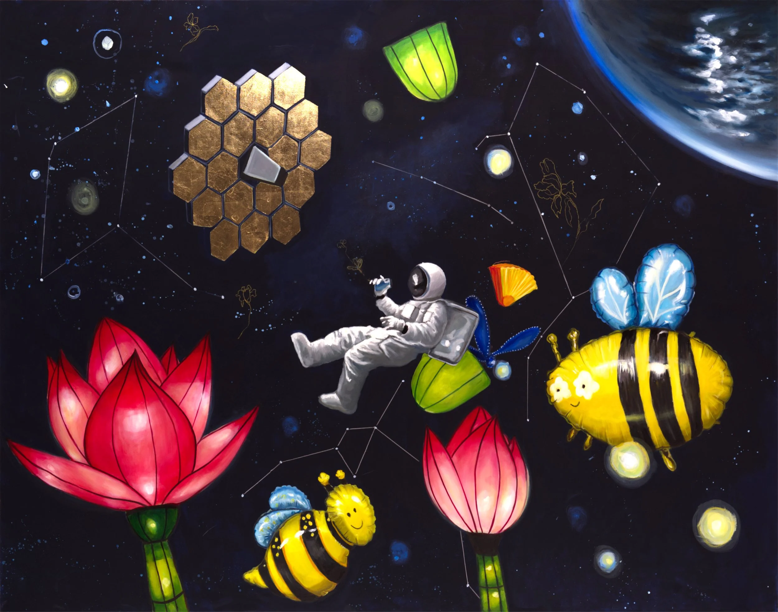 Webb telescope as a honeycomb II