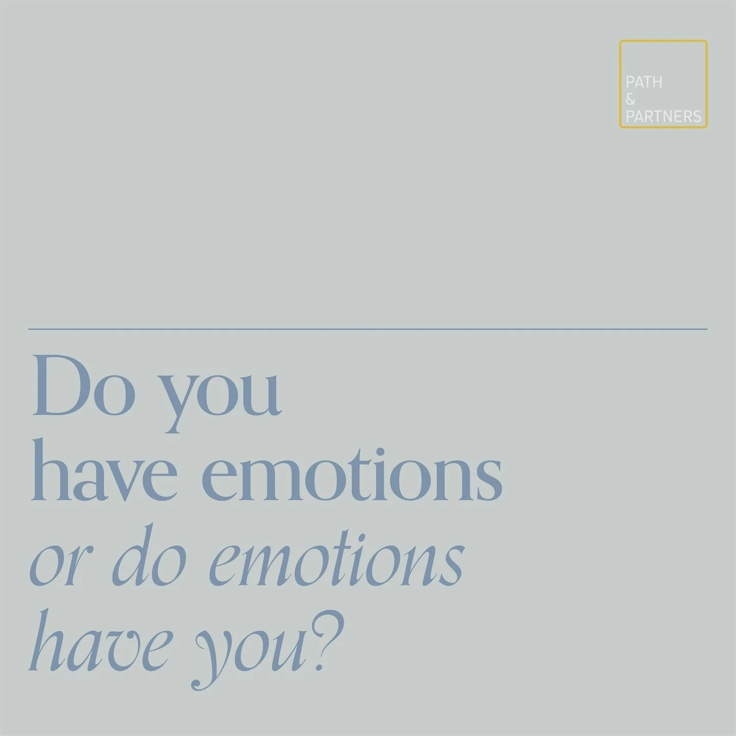 It&rsquo;s easy to get carried away by our emotions. When that happens, we lose our ground and fall into anger, sadness, fear, greed, and so on. The emotion is then in control, and we are left feeling powerless. But we&rsquo;re not. We have the power