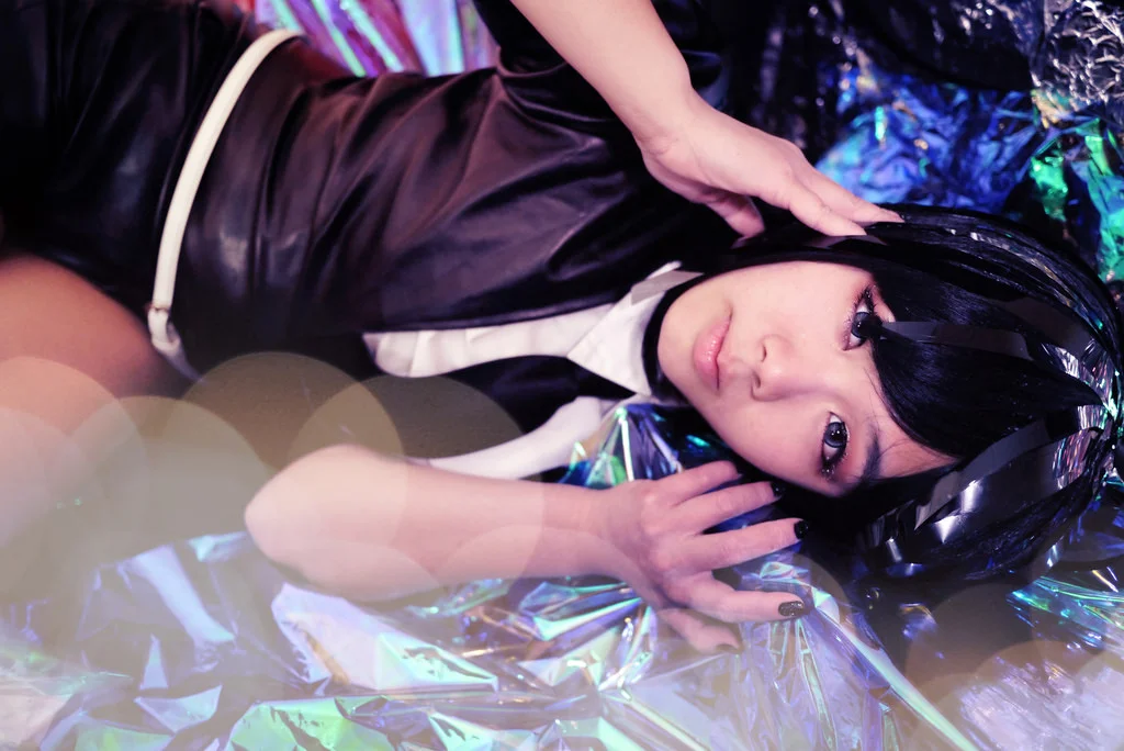 Misha cosplaying from the anime / manga series “Land of the Lustrous”