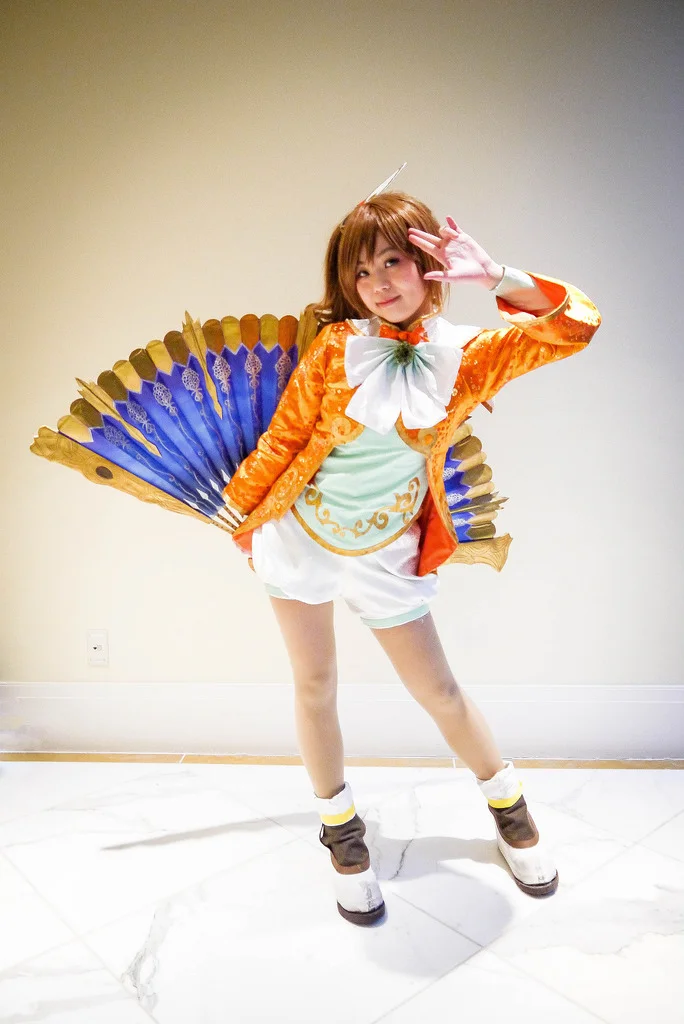 Amy from Lostdonut Cosplay cosplaying from the video game series, “Dynasty Warriors”.