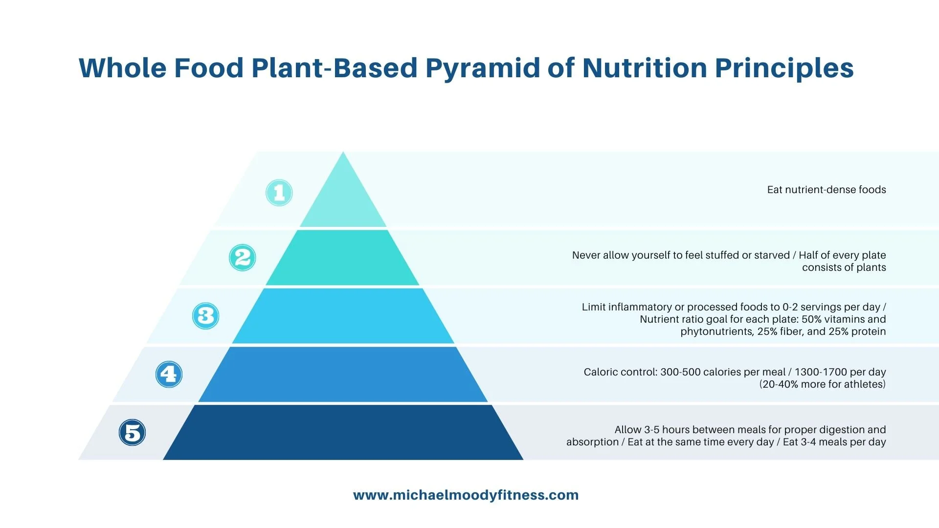 The Whole Food Plant-Based Pyramid of Nutrition Principles