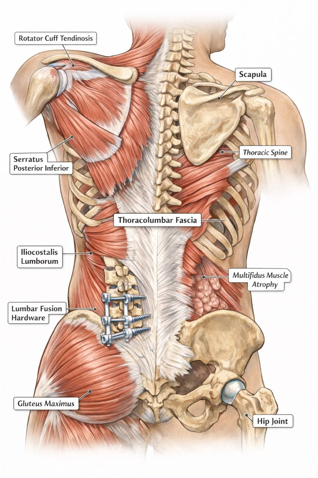 Shoulder Pain With Full ROM: Rotator Cuff Tendinosis, Scapular Control, and the Low-Back Connection