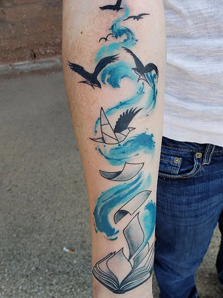 tattoo.watercolor.birds.books.reading.pages..jpg