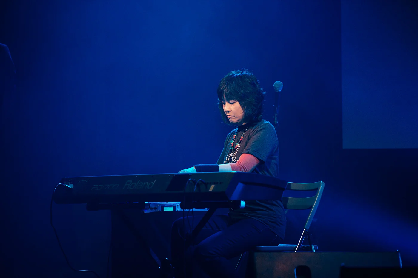 Saori Kobayashi on stage