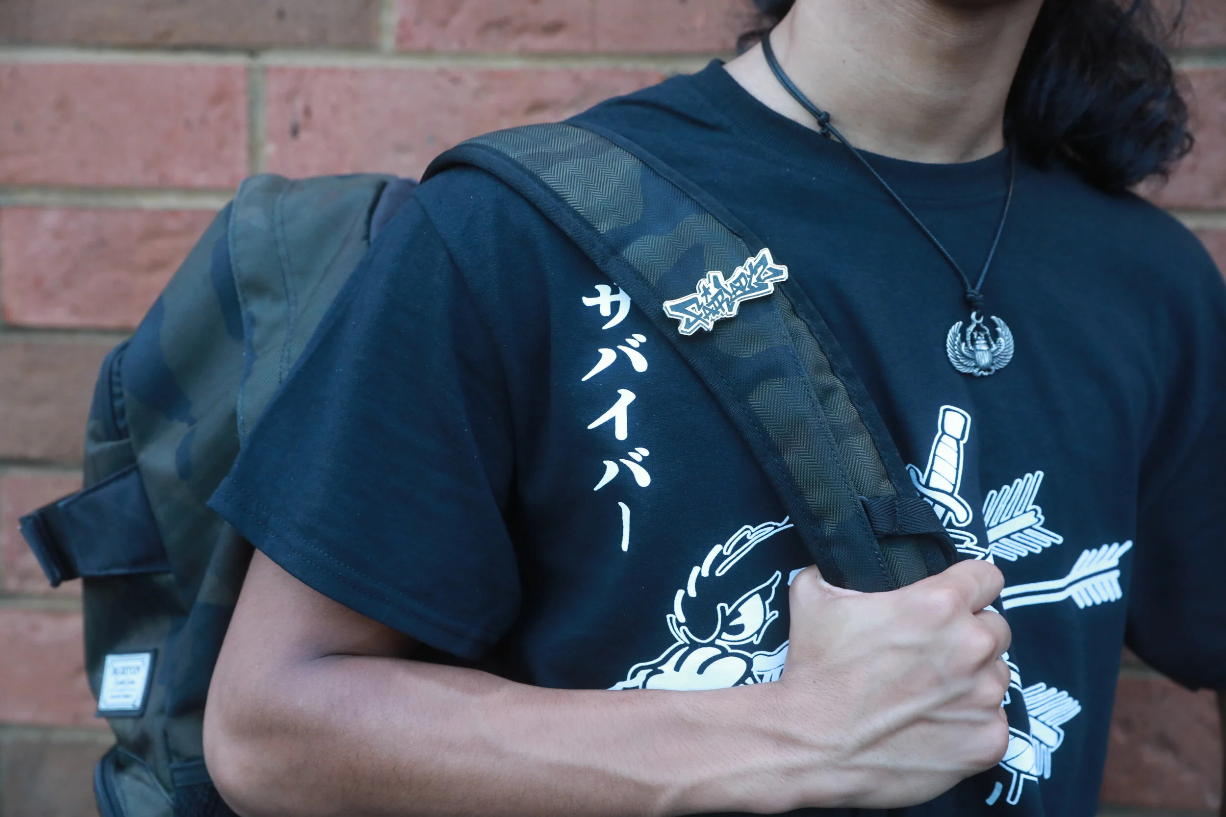 Fairlady Z Letter Pin Backpack