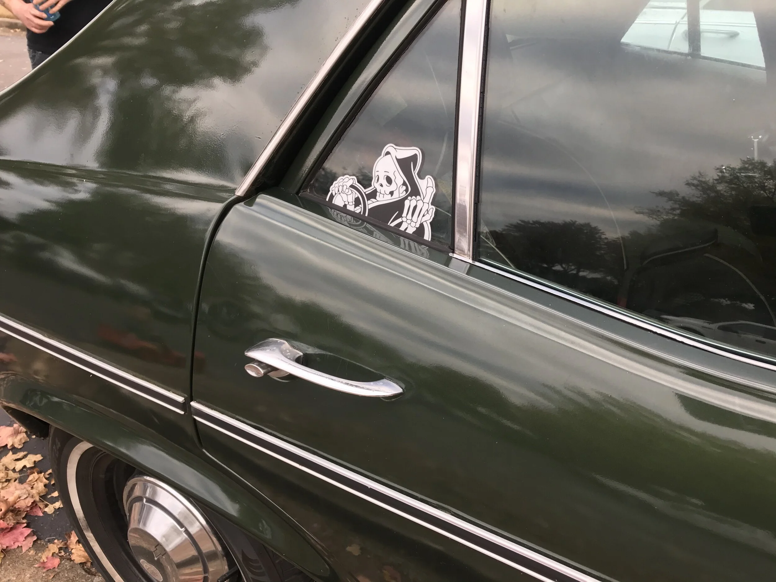 No Dead End Reaper Vinyl Sticker