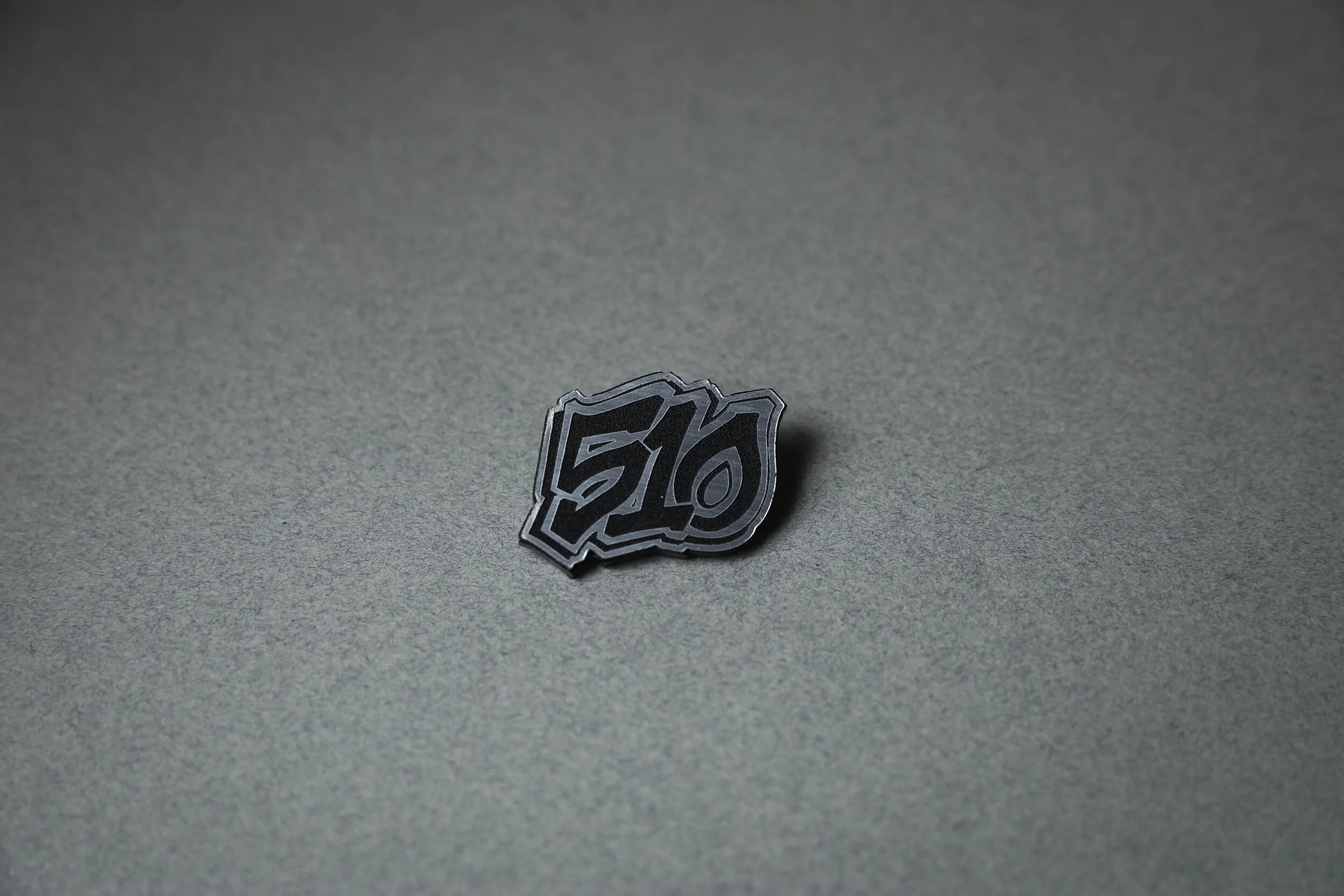 510 Letter Pin Silver