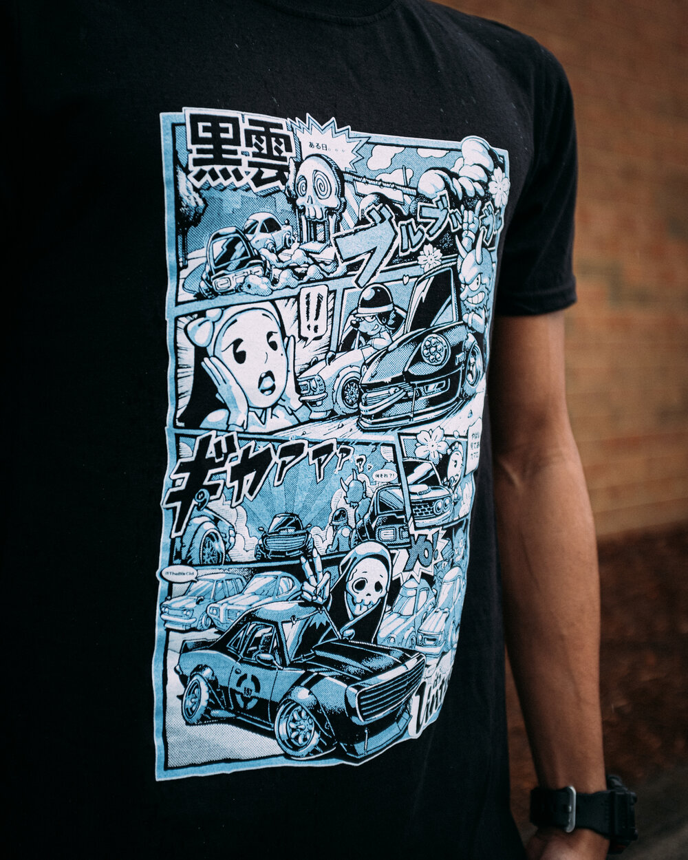 Cloud Battalion Manga T-Shirt