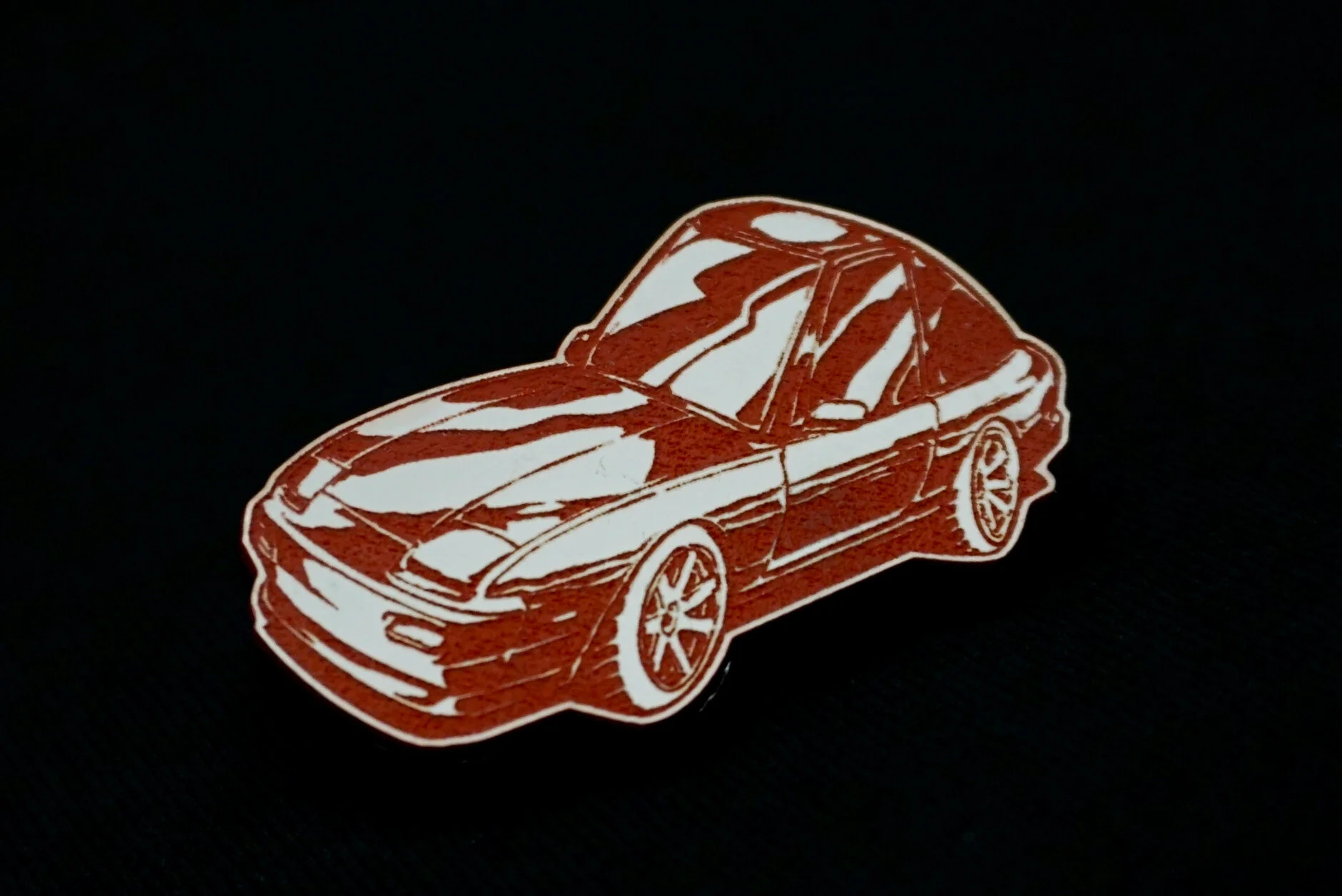 Chibi 240SX Pin Red