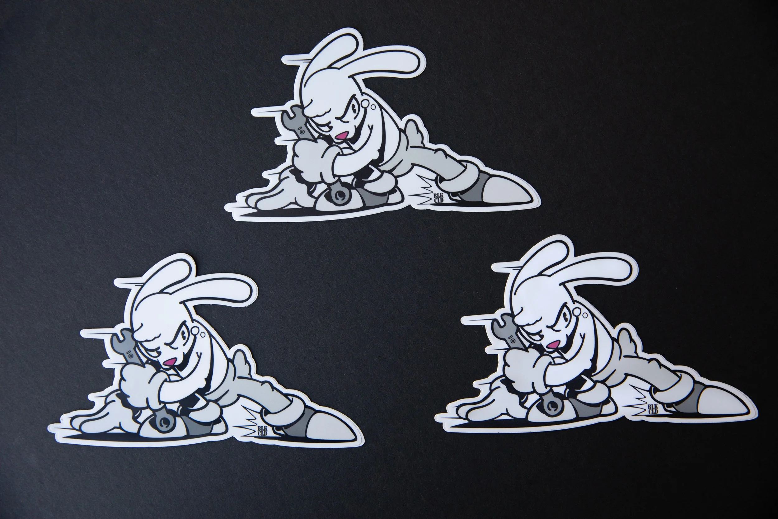 Drifto Rabbit Sticker